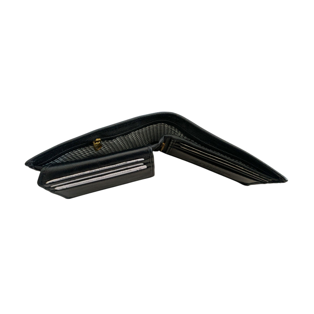 Sheepskin Men's Wallet zip note compartment - SMW02Z