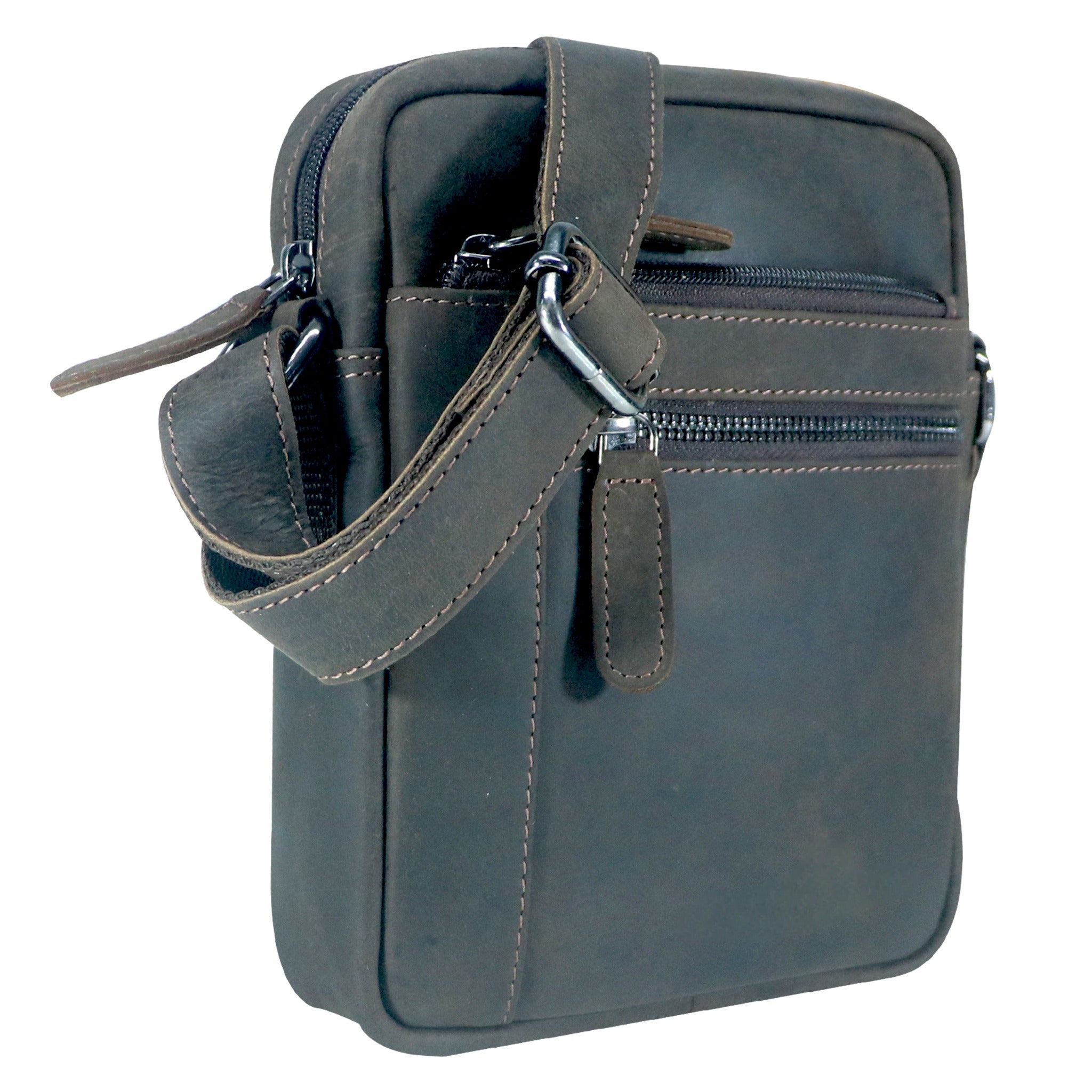 Leather Mini Crossbody Bag - GW112233