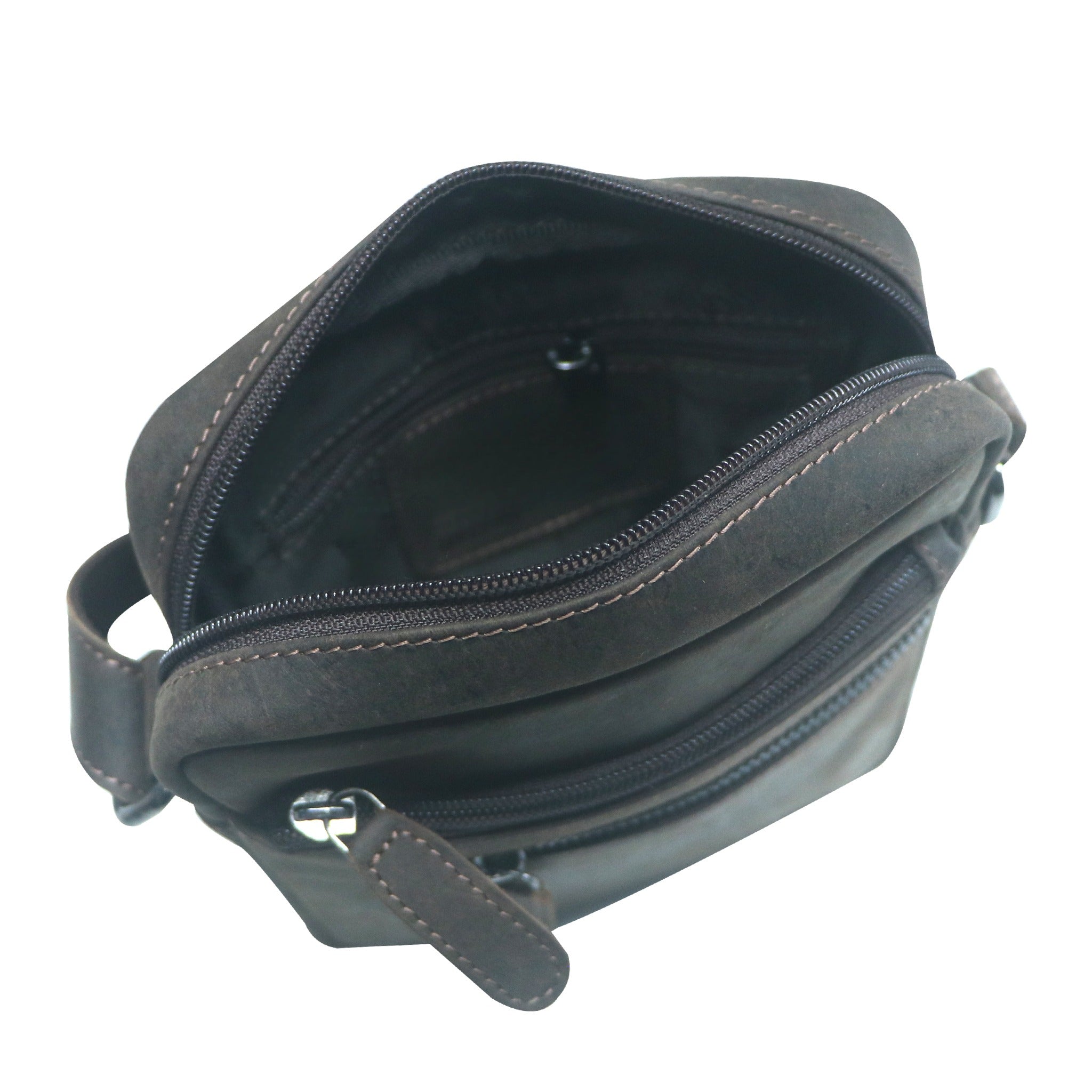 Leather Mini Crossbody Bag - GW112233