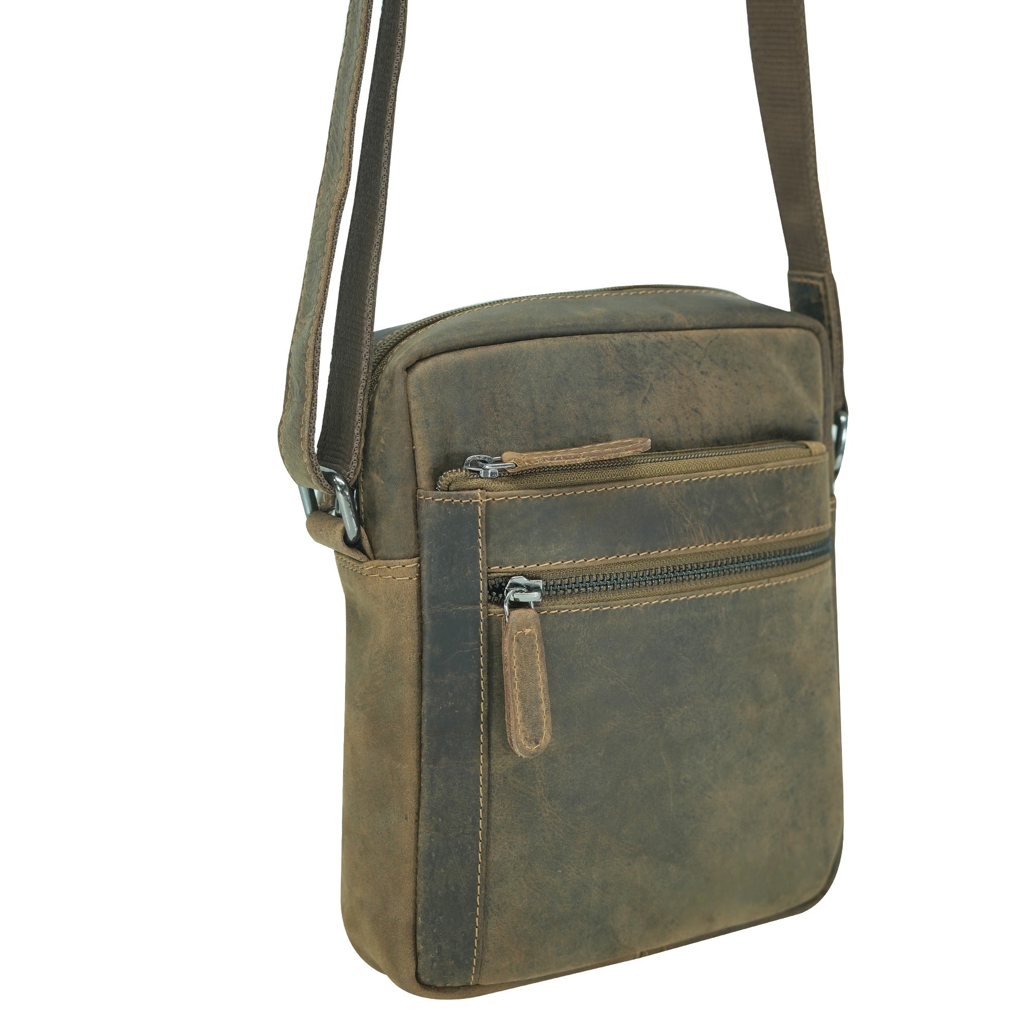 Leather Mini Crossbody Bag - GW112233