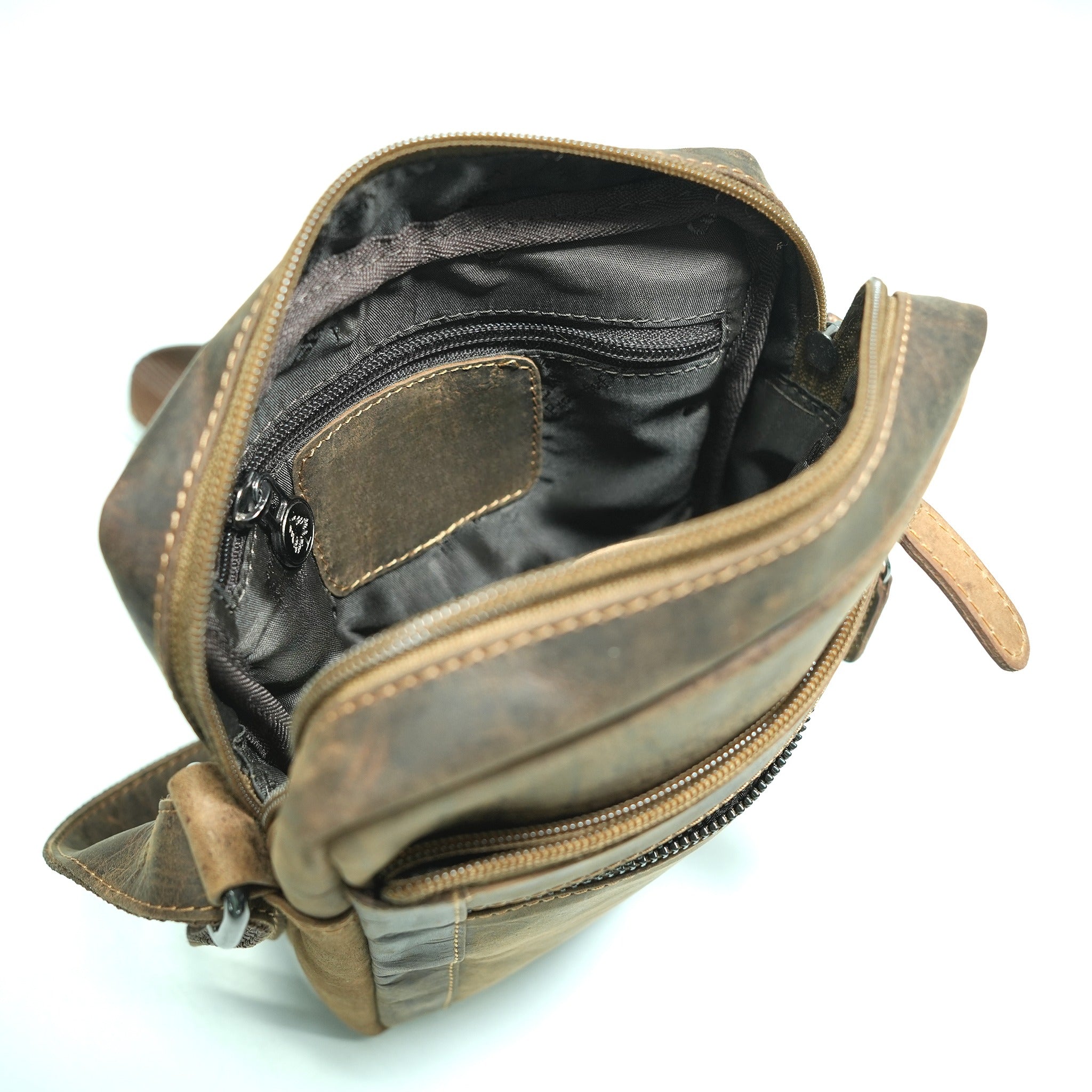 Leather Mini Crossbody Bag - GW112233