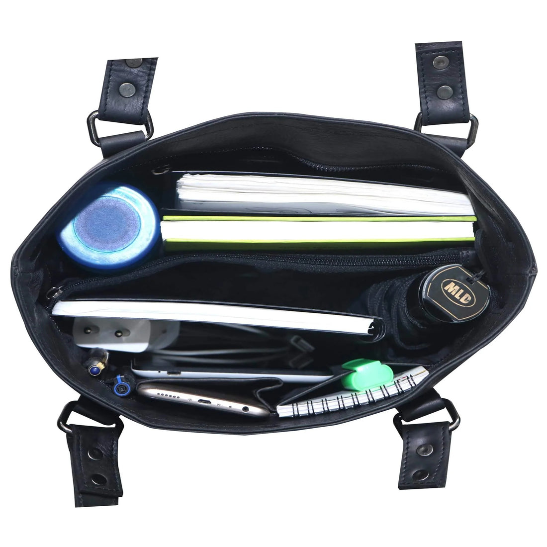 Classic Leather Shoulder Tote - GW196631