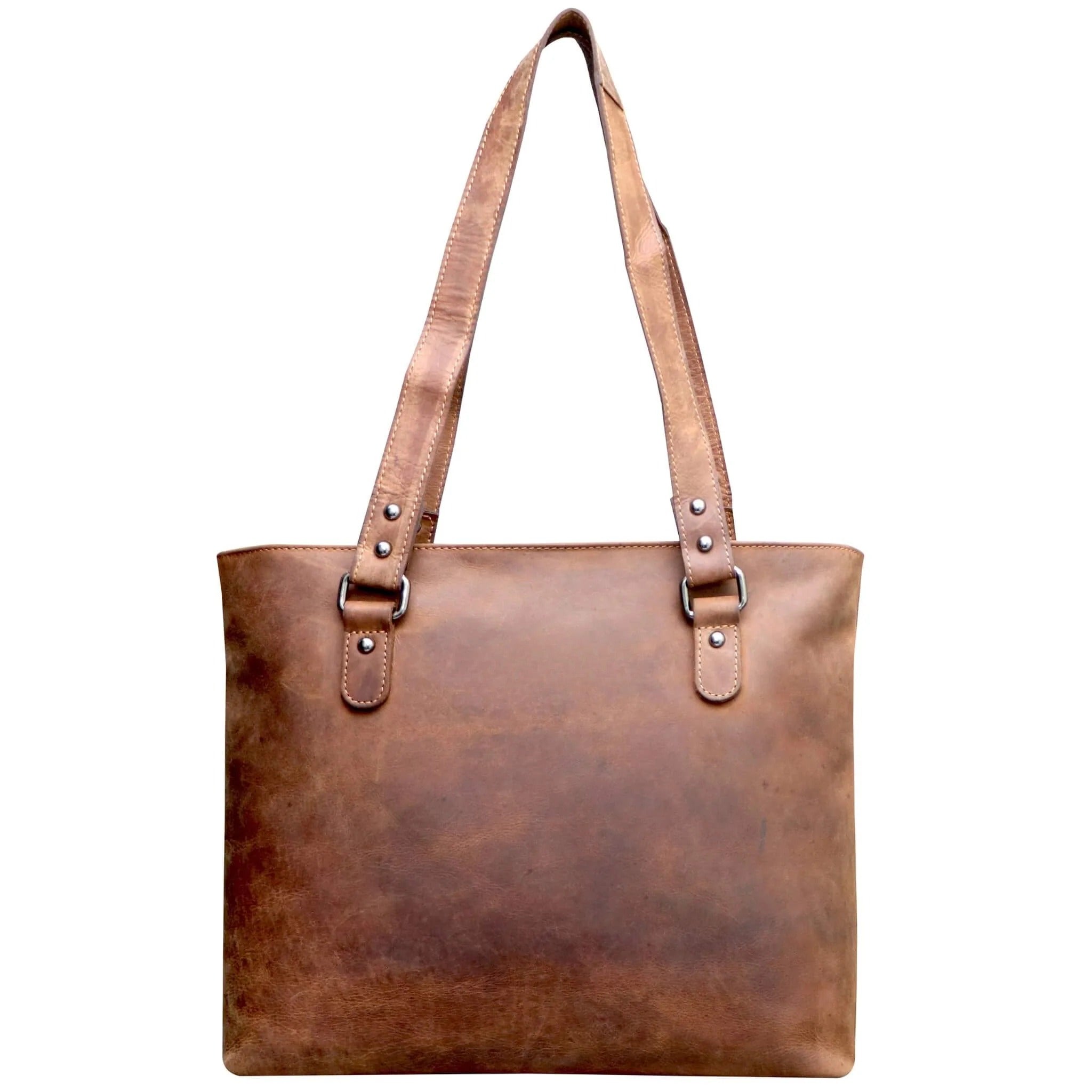 Classic Leather Shoulder Tote - GW196631