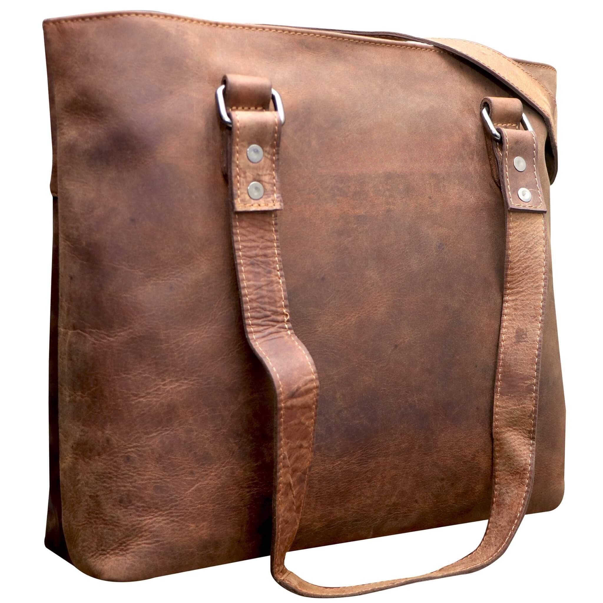 Classic Leather Shoulder Tote - GW196631