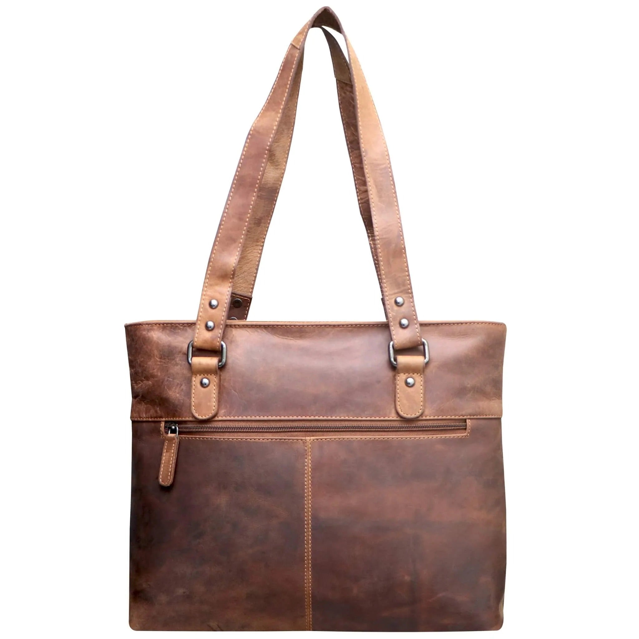 Classic Leather Shoulder Tote - GW196631