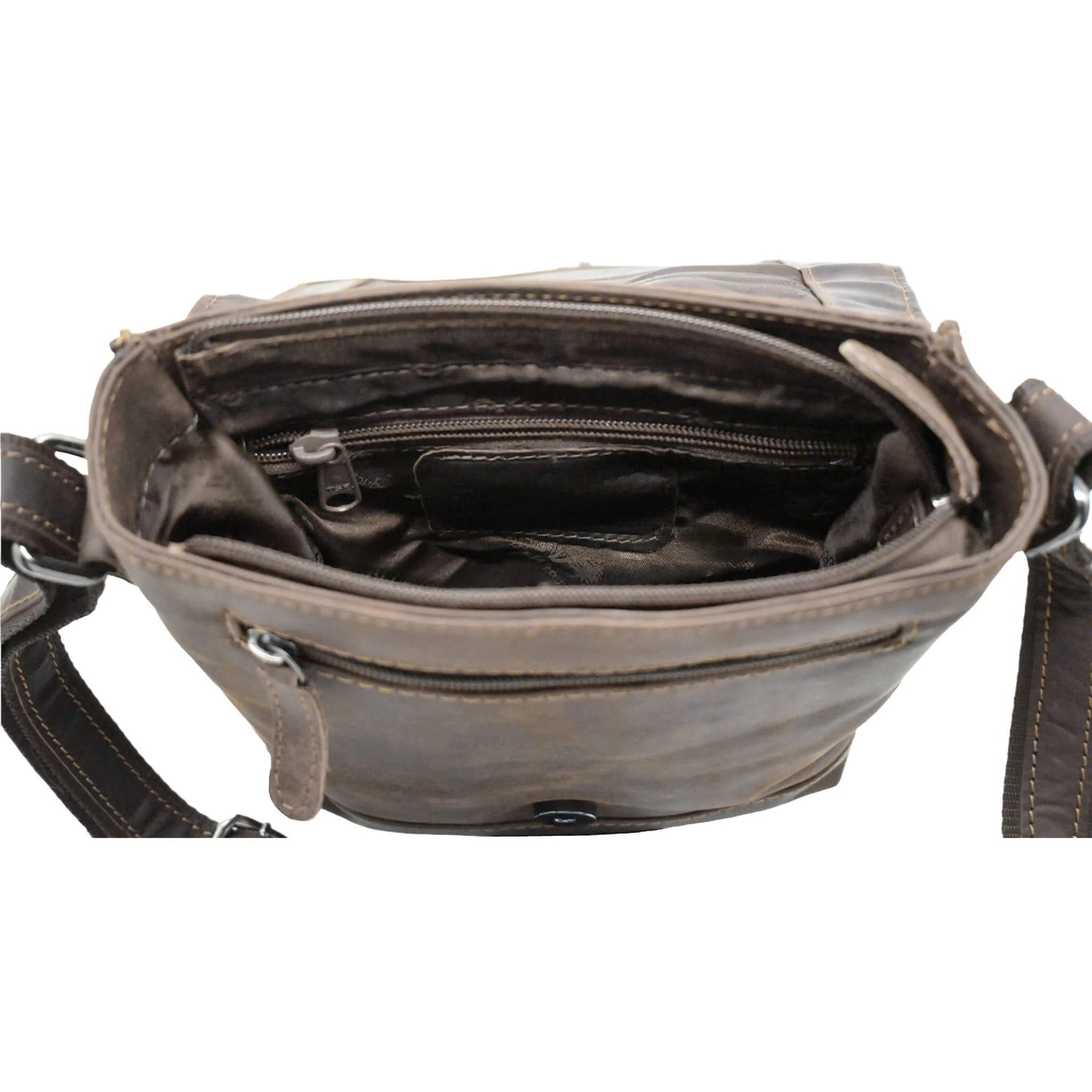 Hunter Rustic Leather Crossbody – GW196643