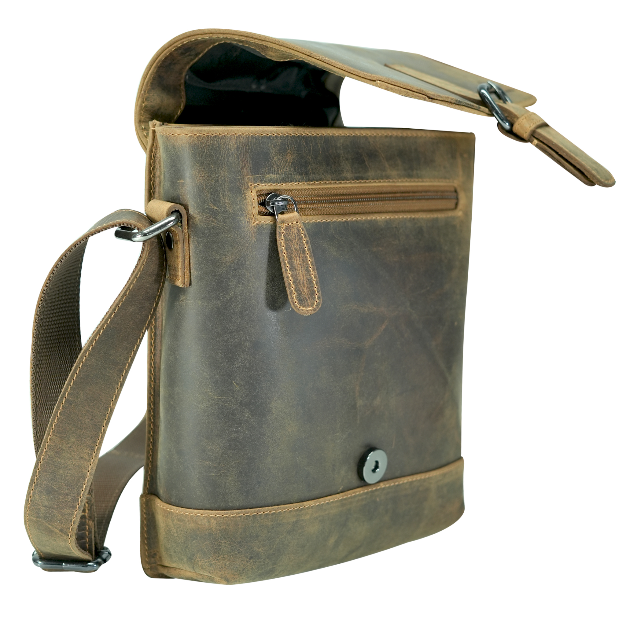 Hunter Rustic Leather Crossbody – GW196643
