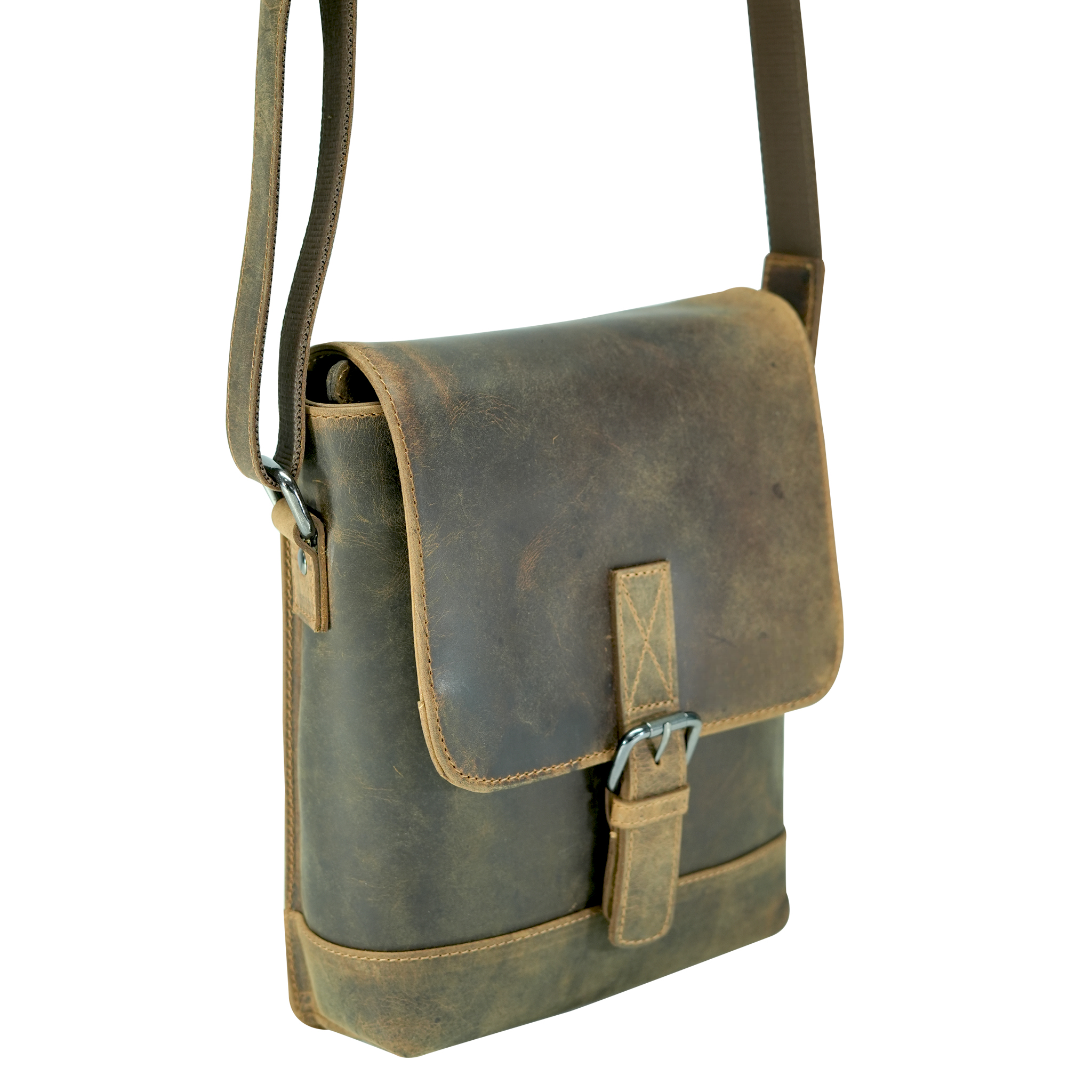Hunter Rustic Leather Crossbody – GW196643