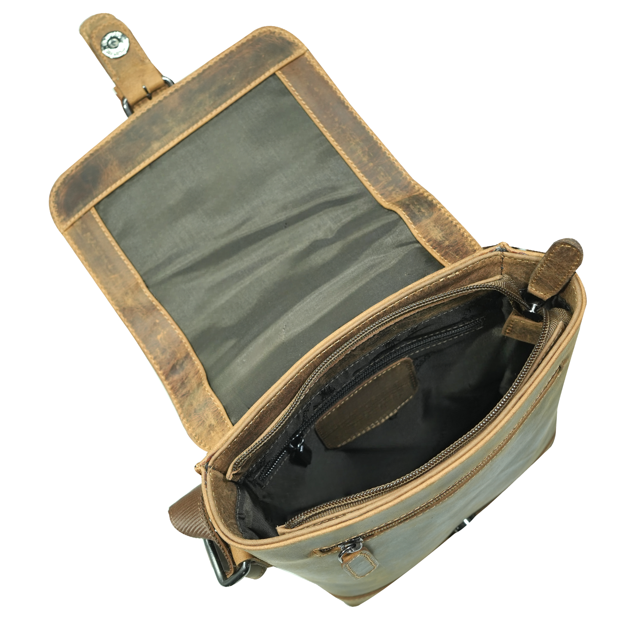 Hunter Rustic Leather Crossbody – GW196643