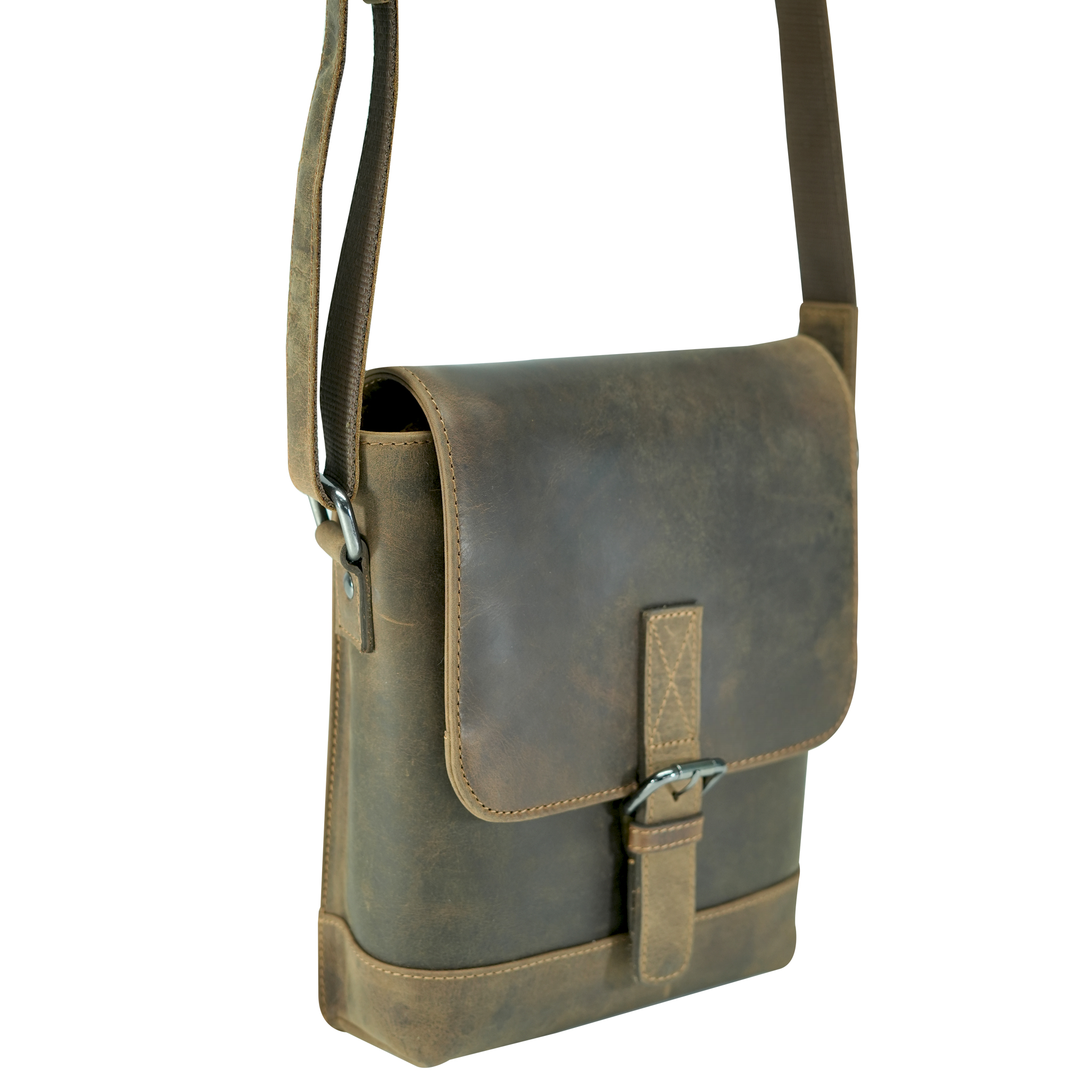 Hunter Rustic Leather Crossbody – GW196643