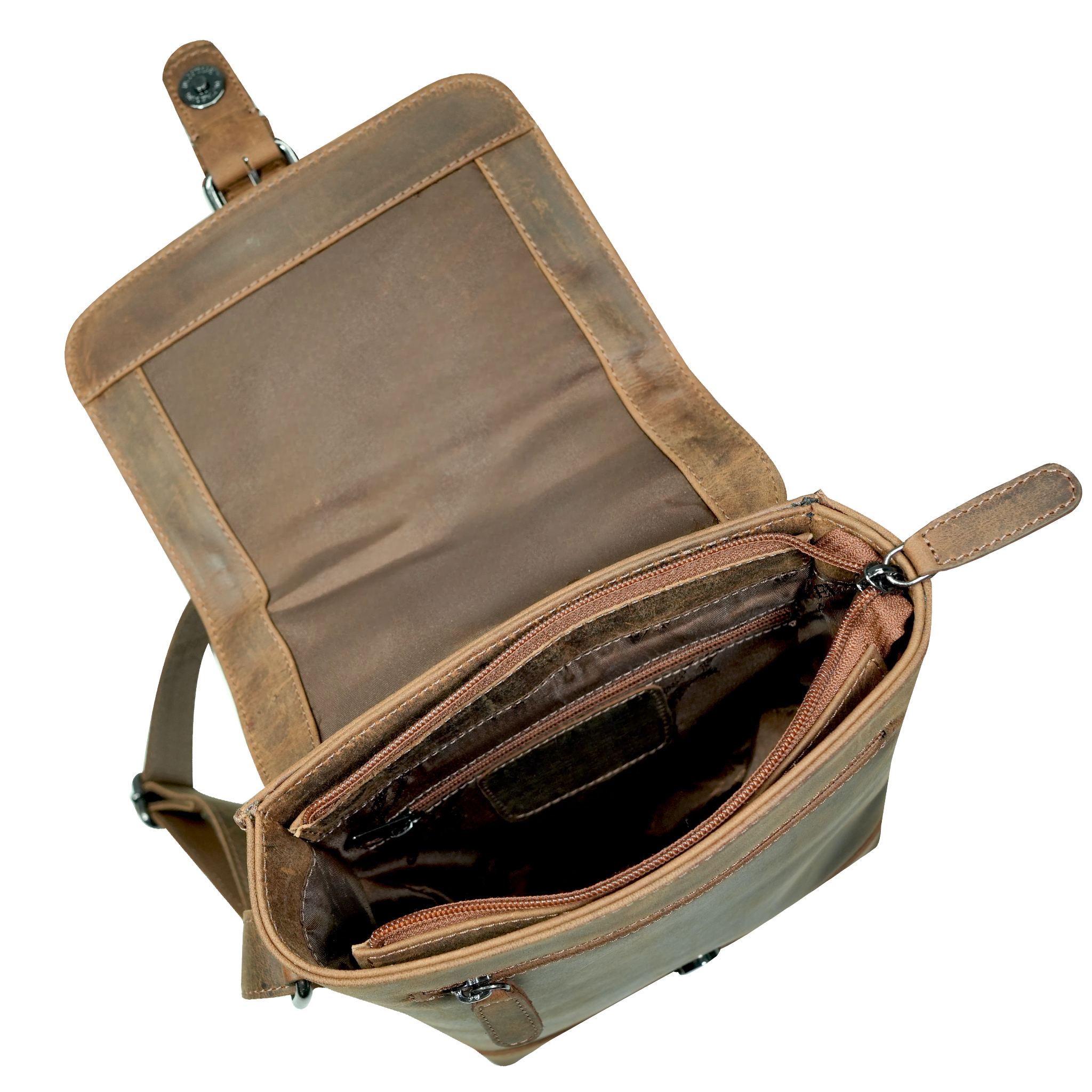Hunter Rustic Leather Crossbody – GW196643