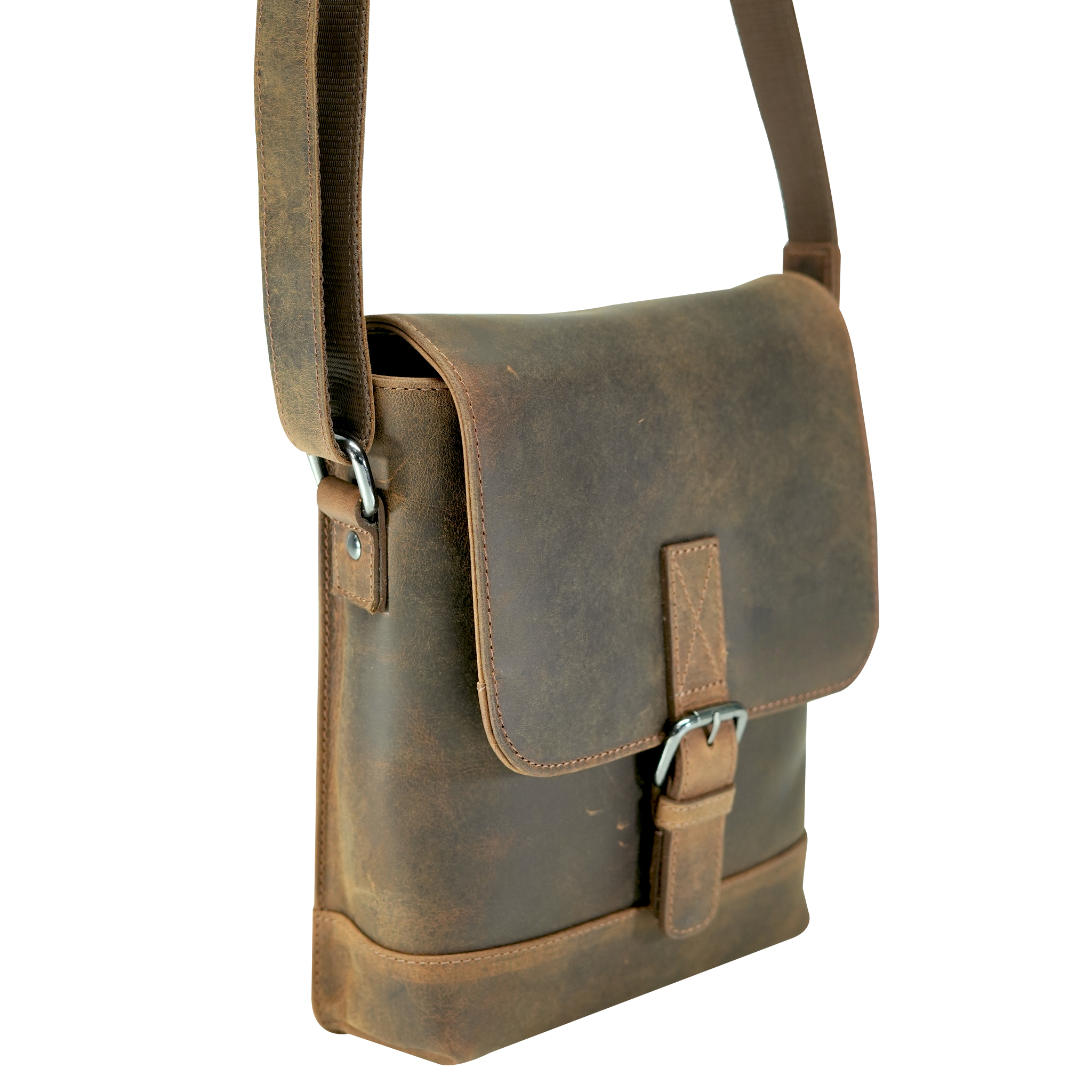 Hunter Rustic Leather Crossbody – GW196643