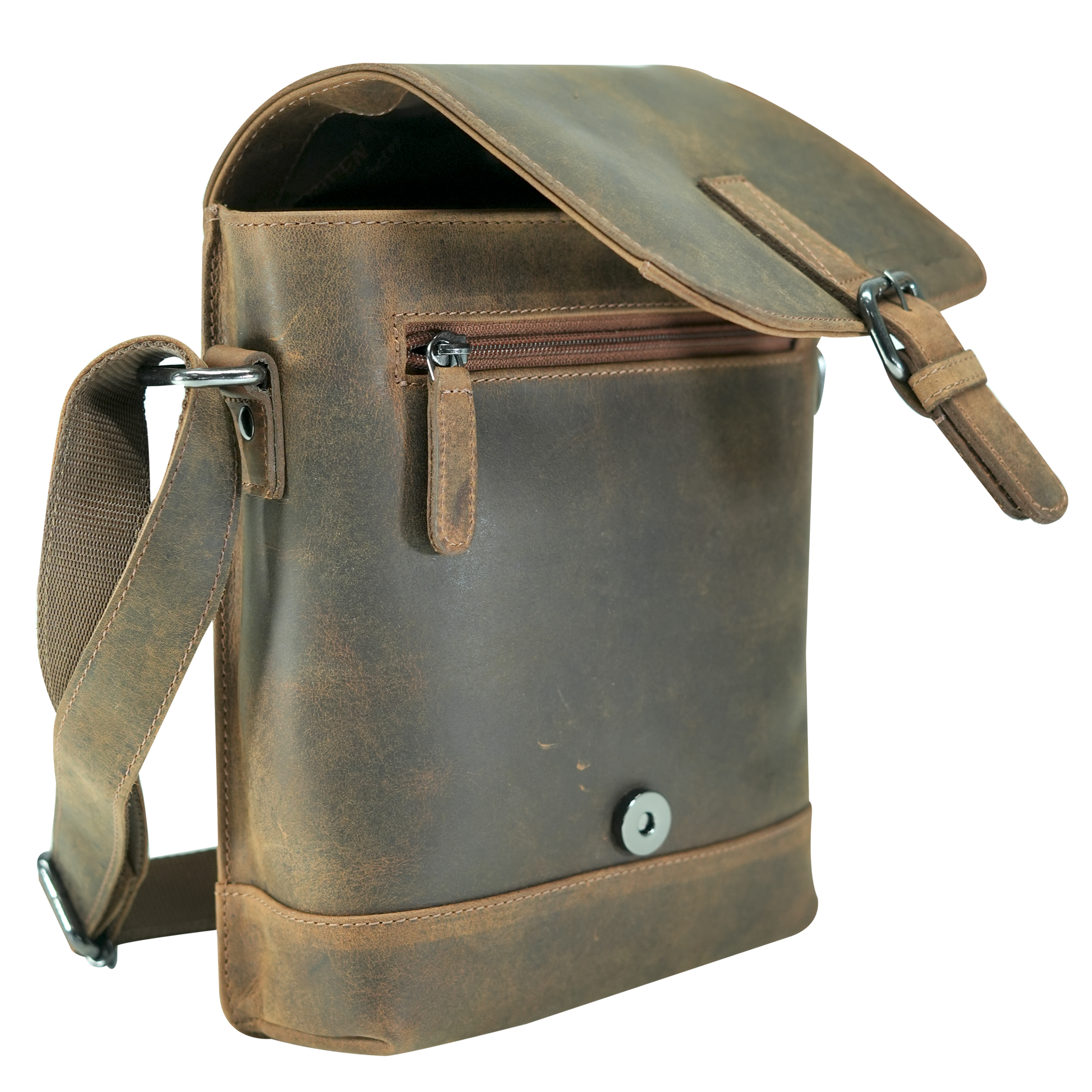 Hunter Rustic Leather Crossbody – GW196643