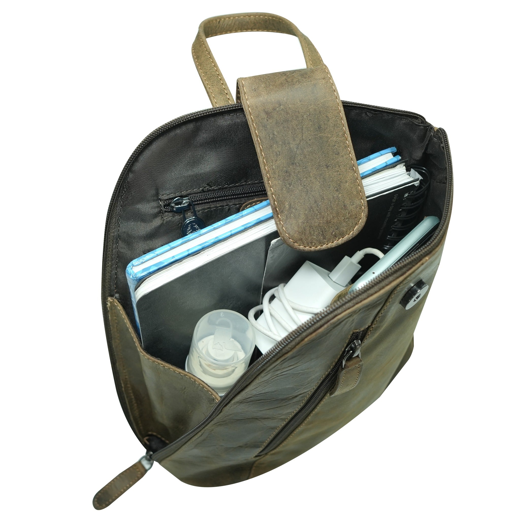 Convertible Leather Backpack – GW206602