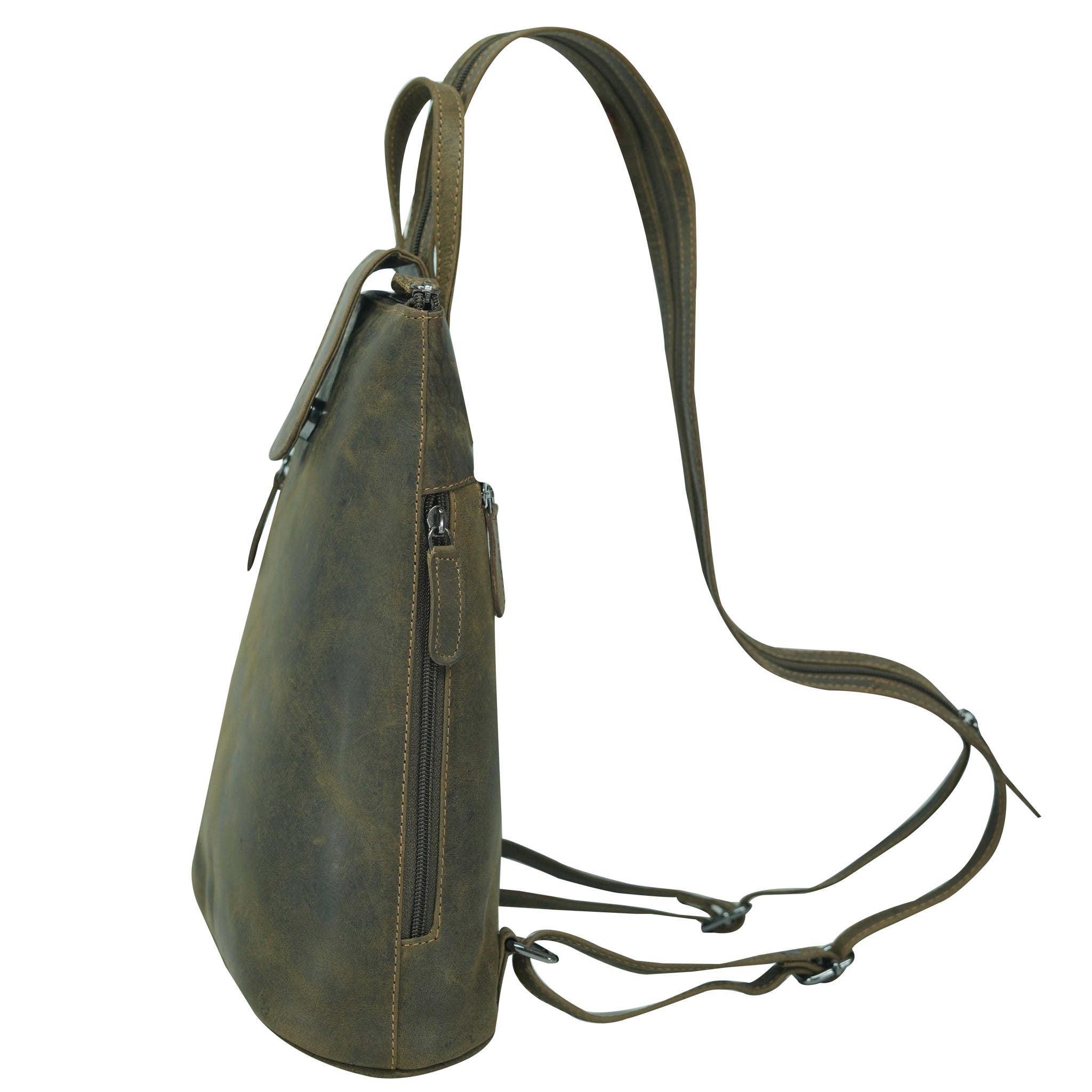 Convertible Leather Backpack – GW206602