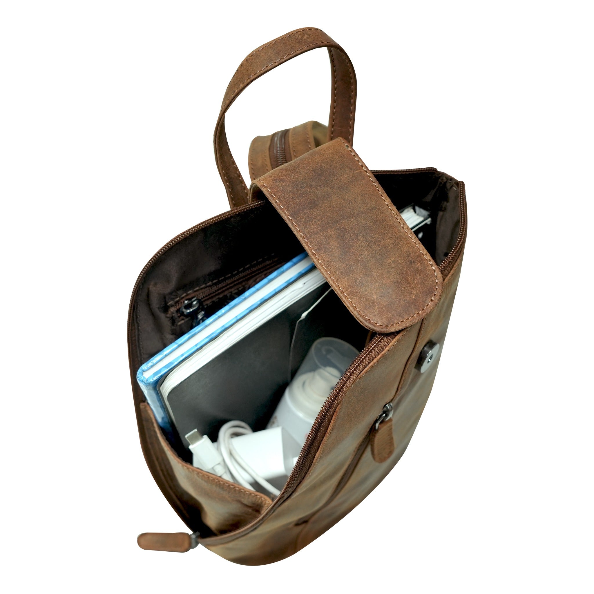 Convertible Leather Backpack – GW206602