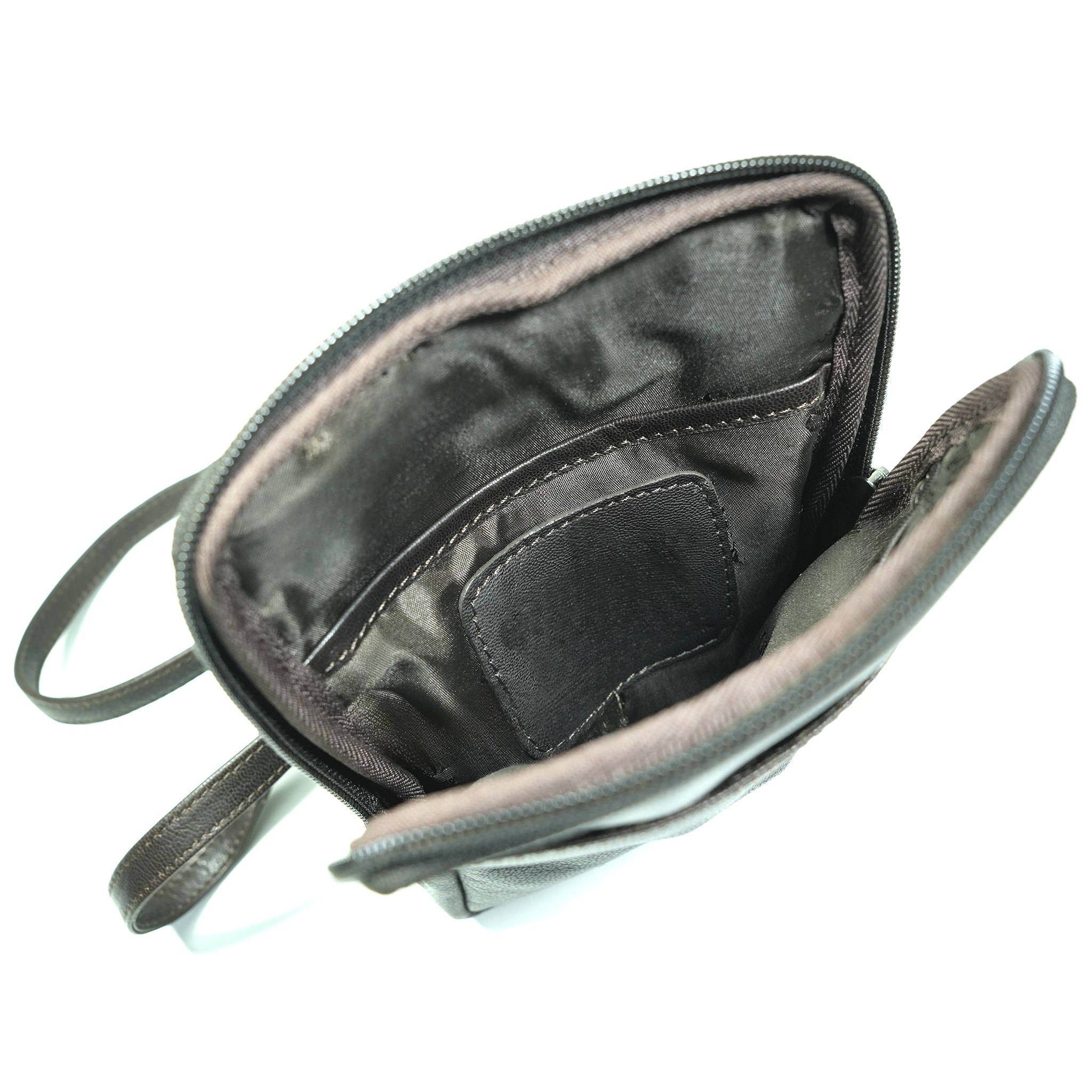 Hunter Leather Small Crossbody Bag -  GW2772