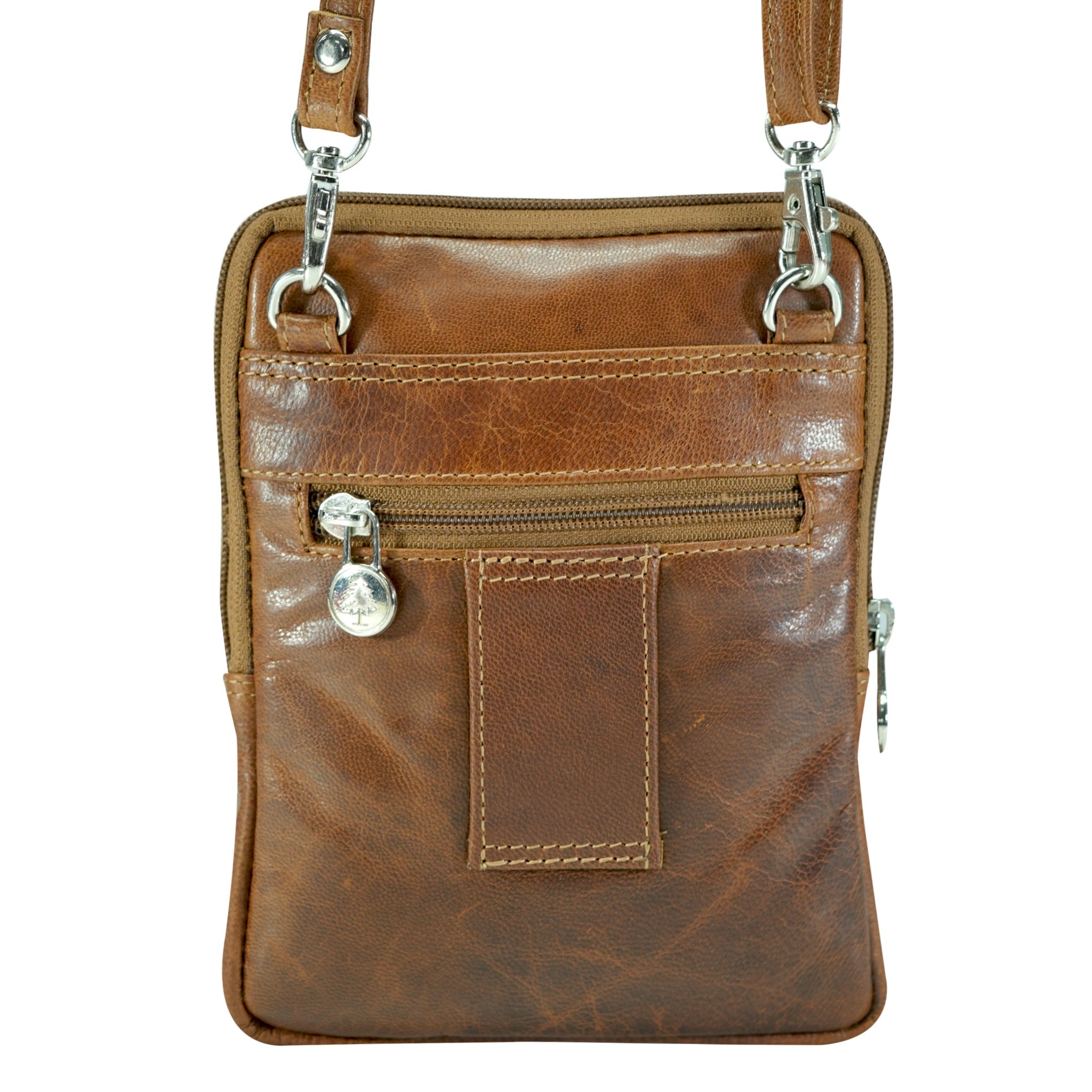 Hunter Leather Small Crossbody Bag -  GW2772