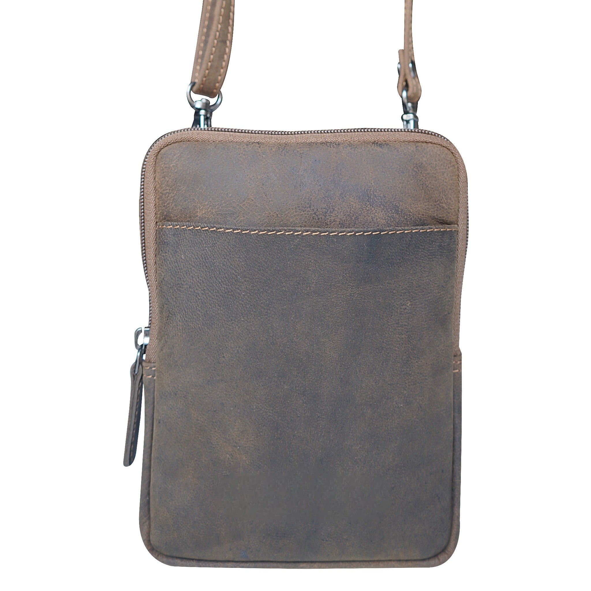 Hunter Leather Small Crossbody Bag -  GW2772
