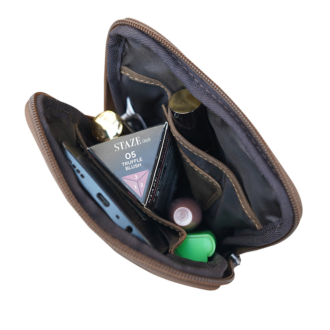 Hunter Leather Small Crossbody Bag -  GW2772