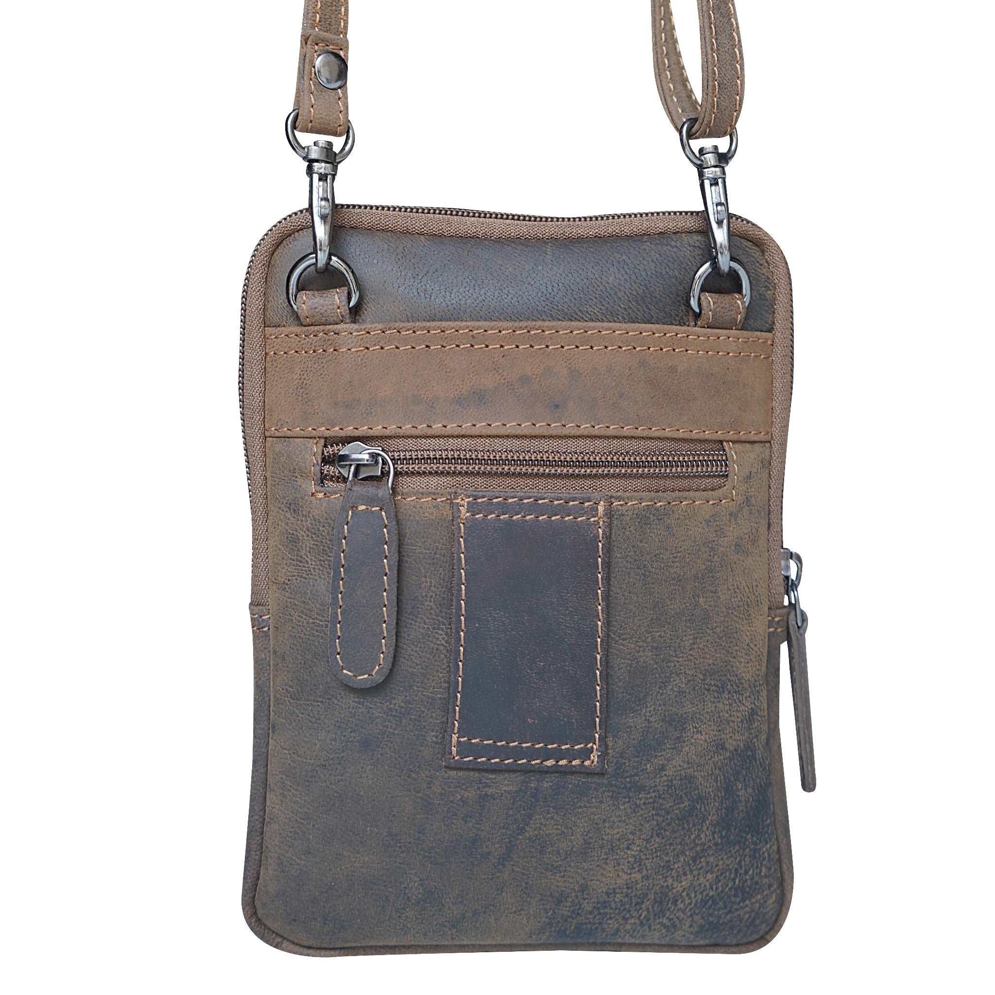 Hunter Leather Small Crossbody Bag -  GW2772