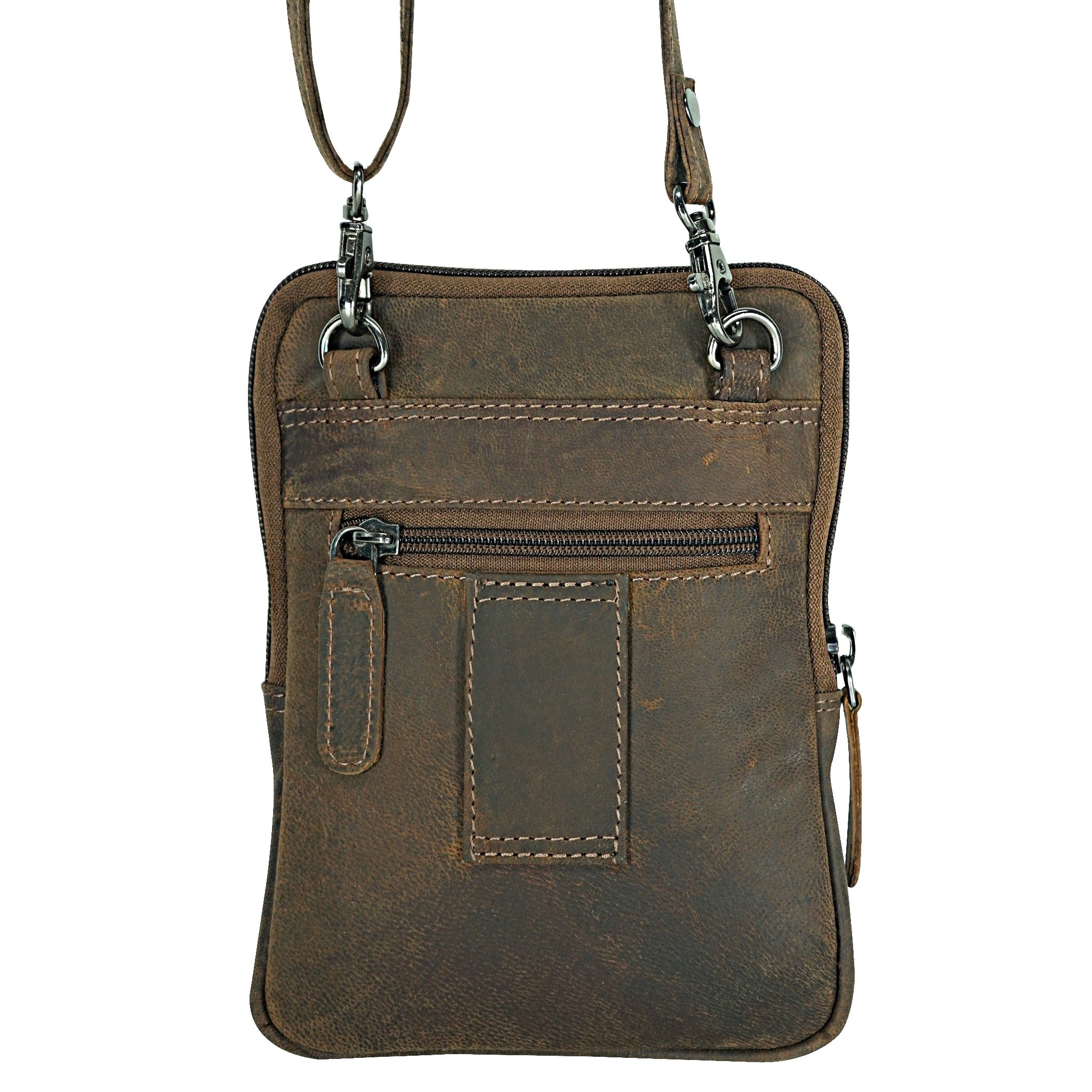 Hunter Leather Small Crossbody Bag -  GW2772