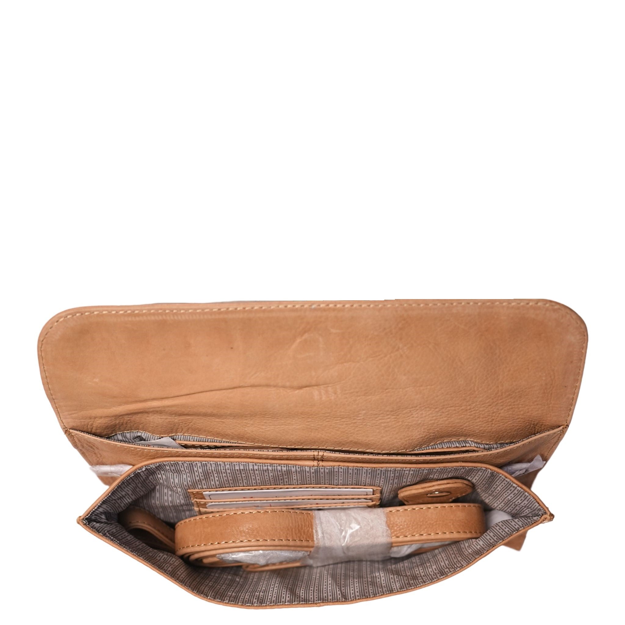 Houston Fashions – Cleo Flap Crossbody Bag - WL835