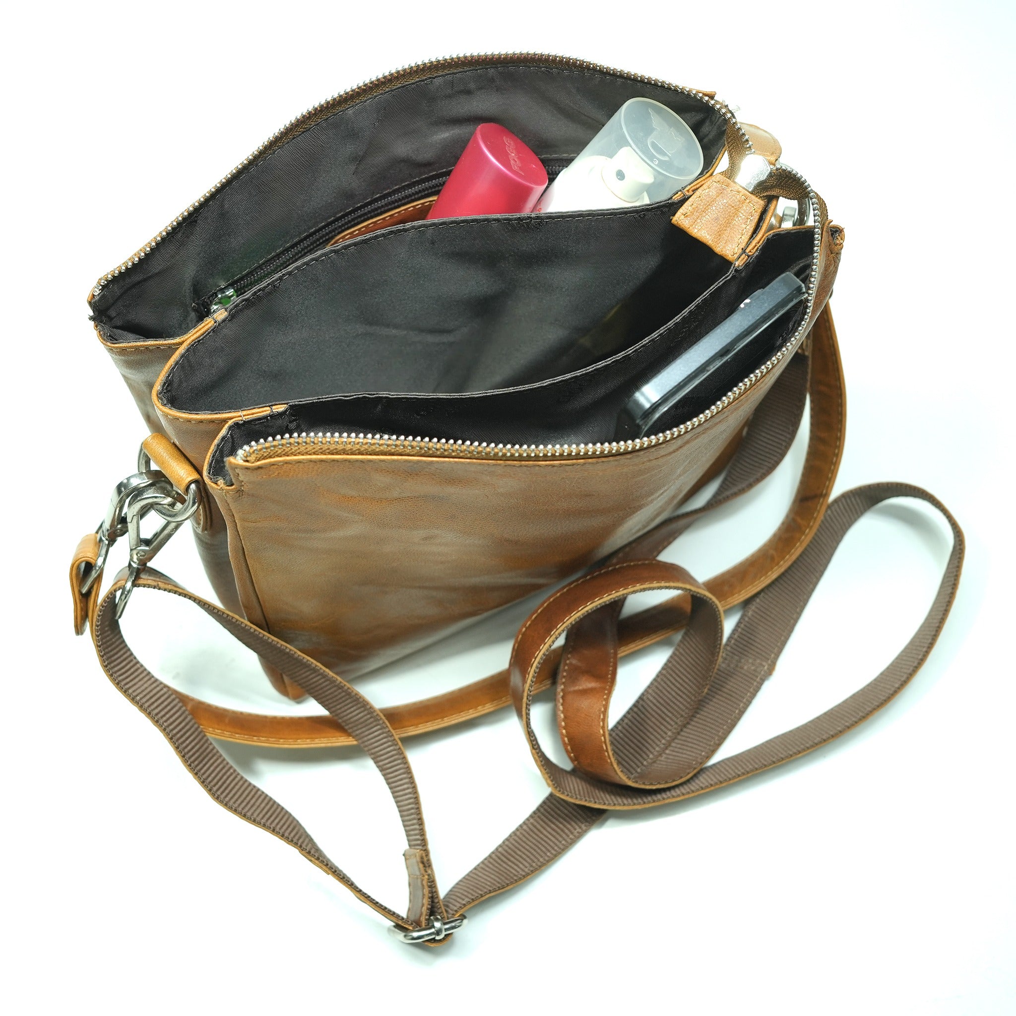 Mia Leather Crossbody - GW448854