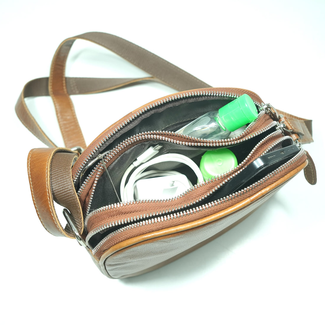 Multi Zip Crossbody Bag - GW448855