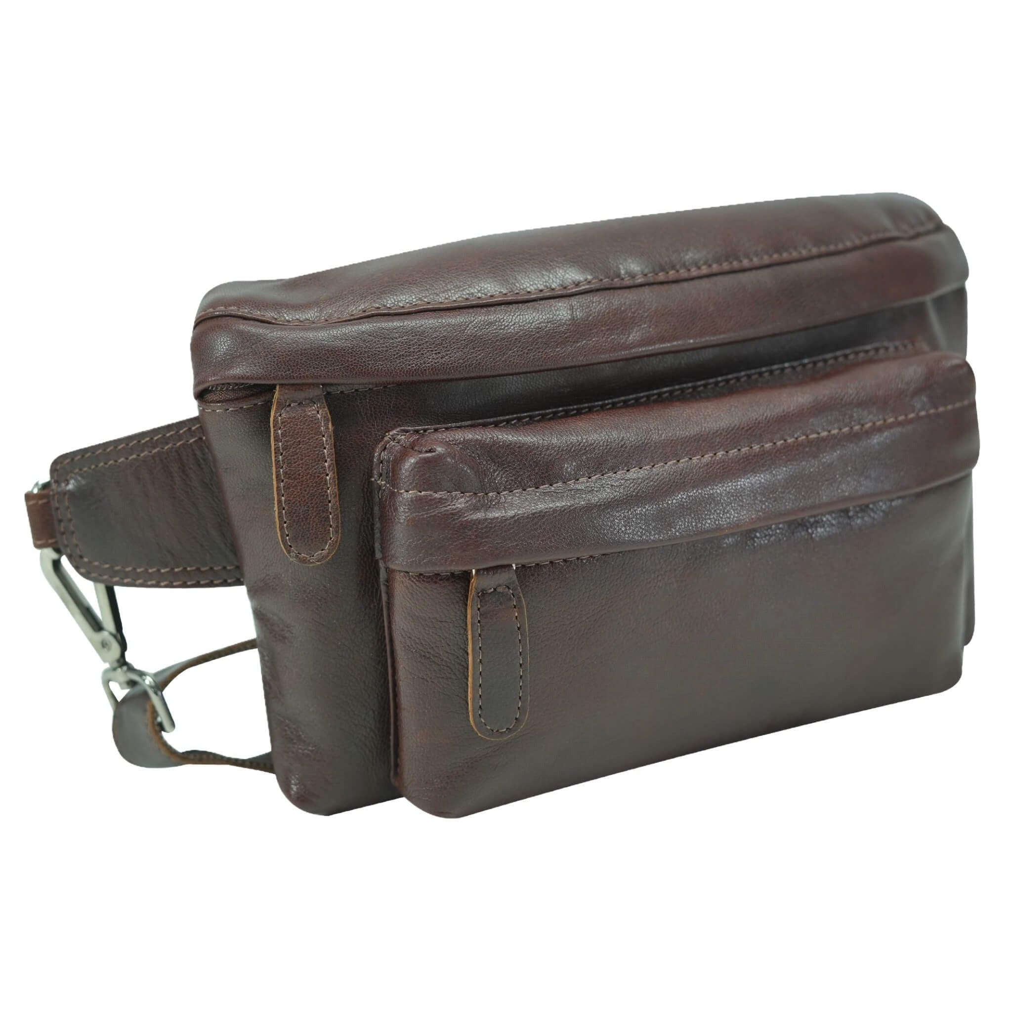 Wanderer Leather Waist Bag - GW6426