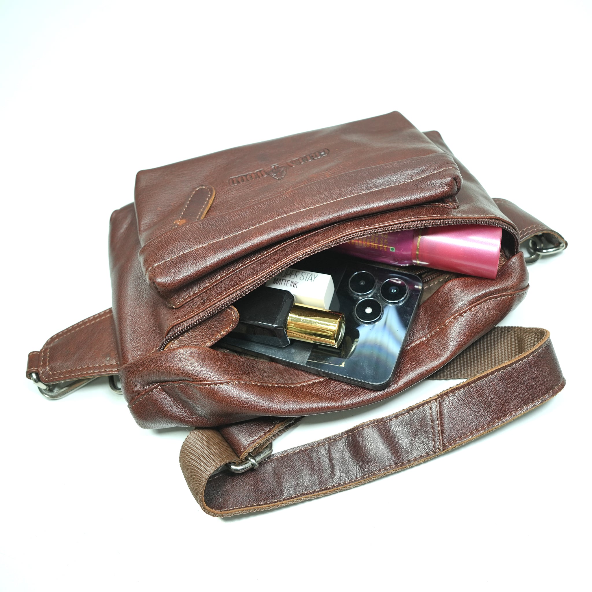 Greenwood Germany - Wanderer Leather Waist Bag - GW6426