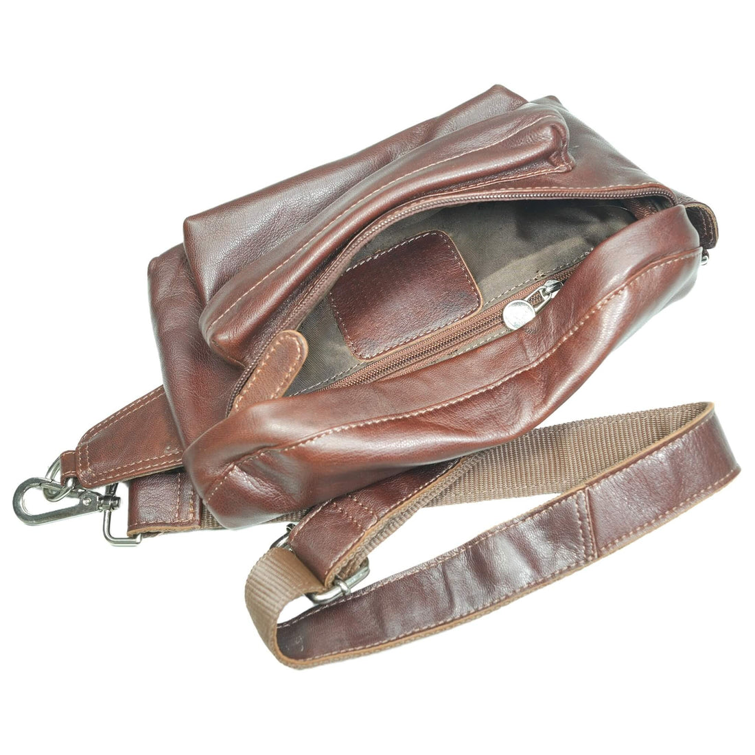 Wanderer Leather Waist Bag - GW6426