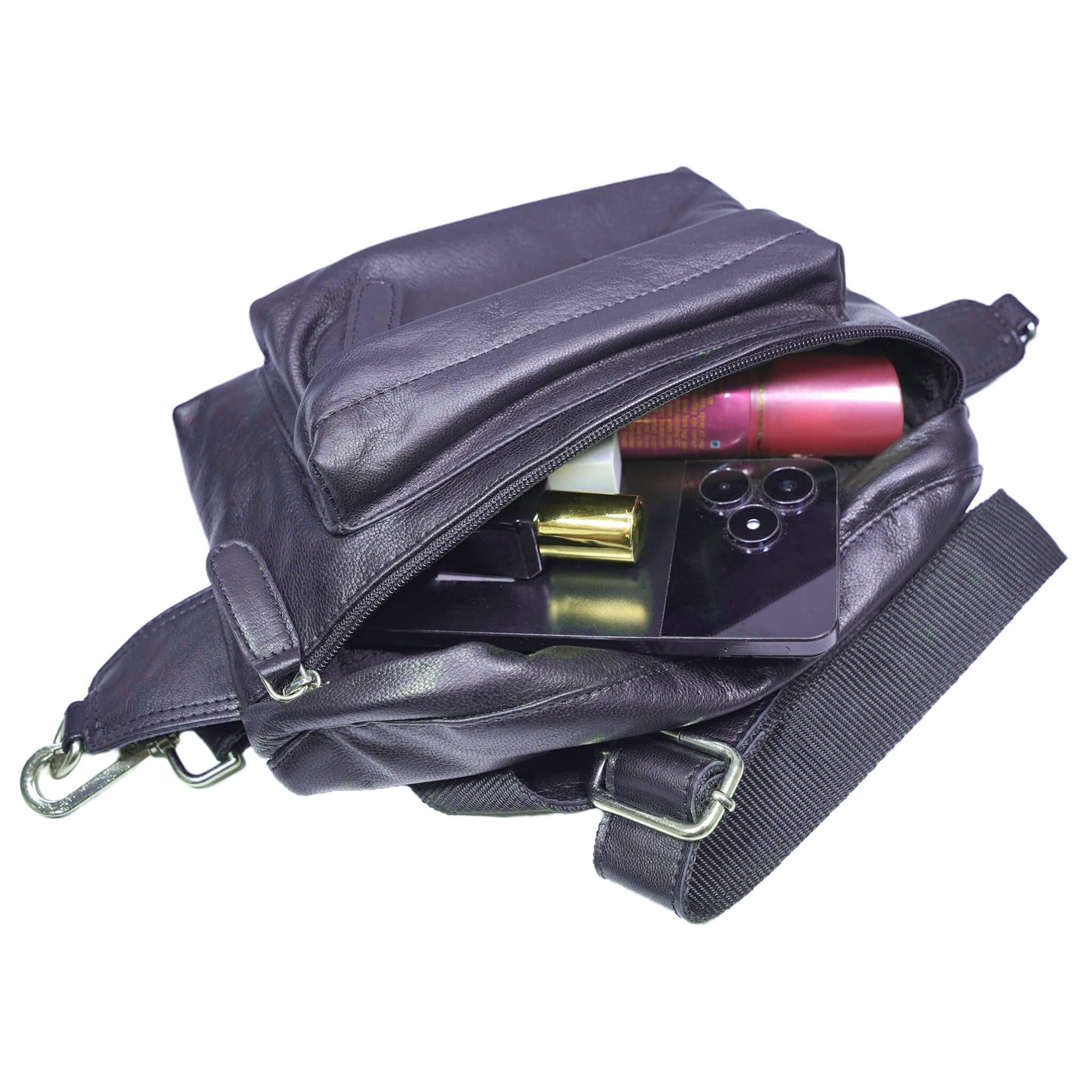 Wanderer Leather Waist Bag - GW6426