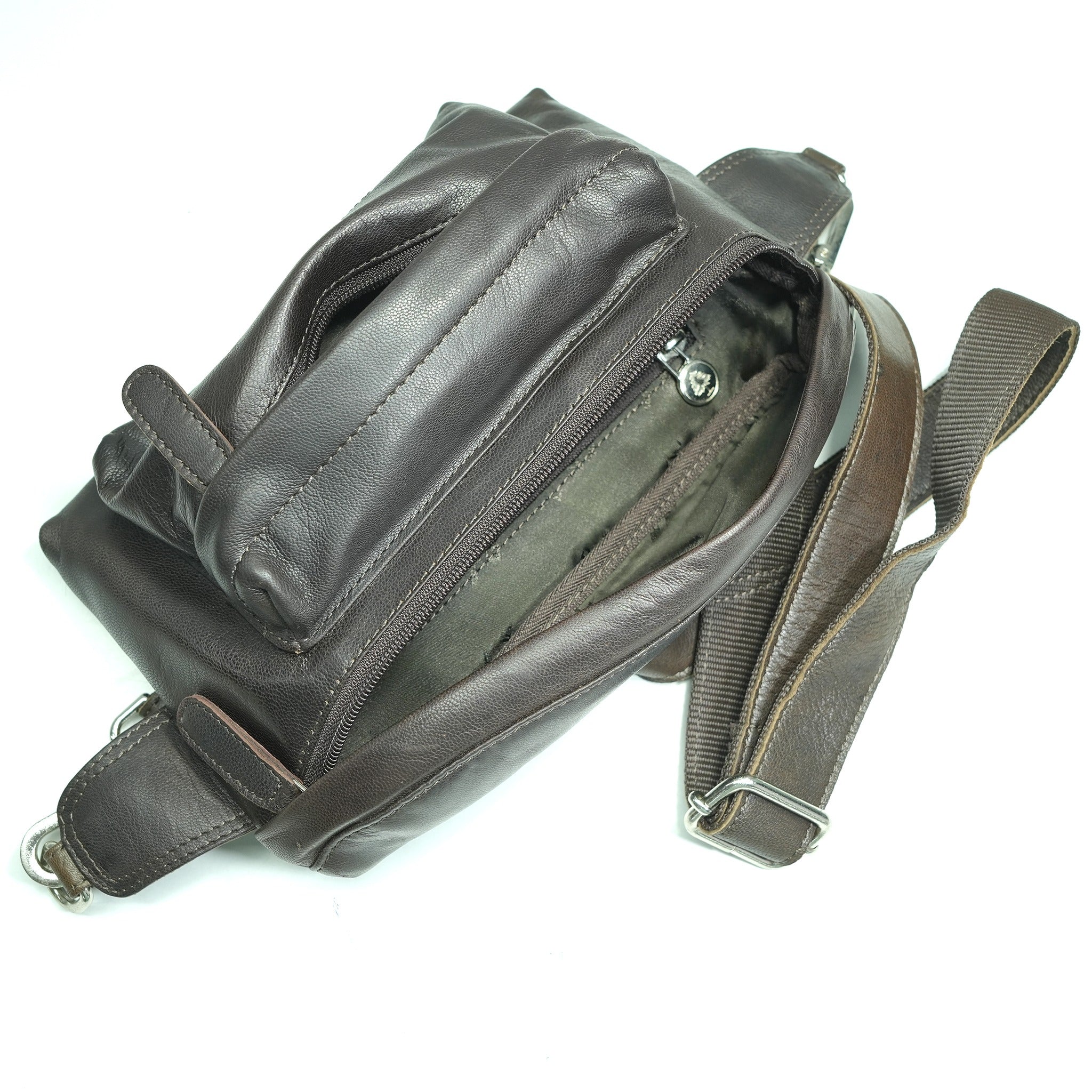 Wanderer Leather Waist Bag - GW6426