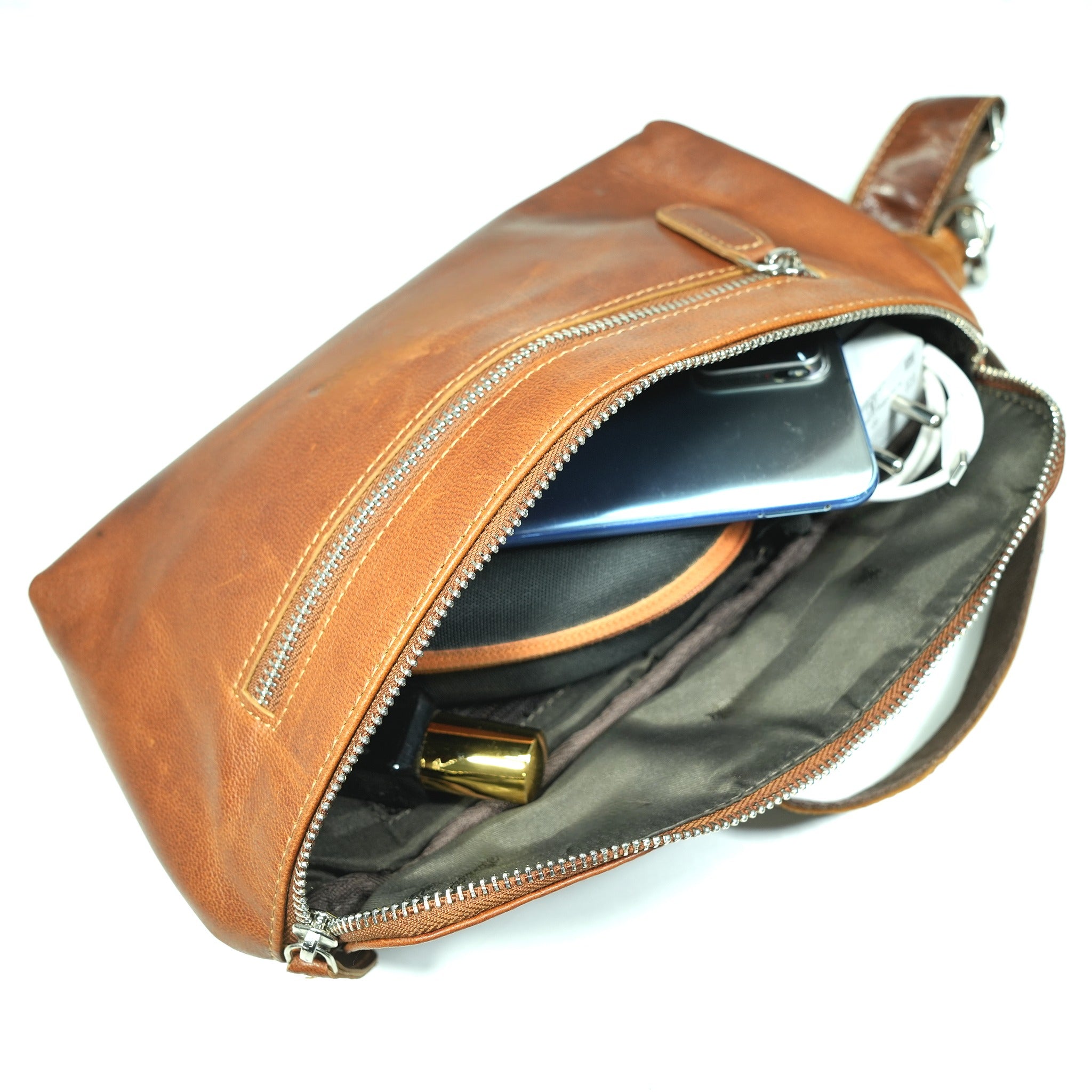 Ethan Leather Sling Bag – GW8678