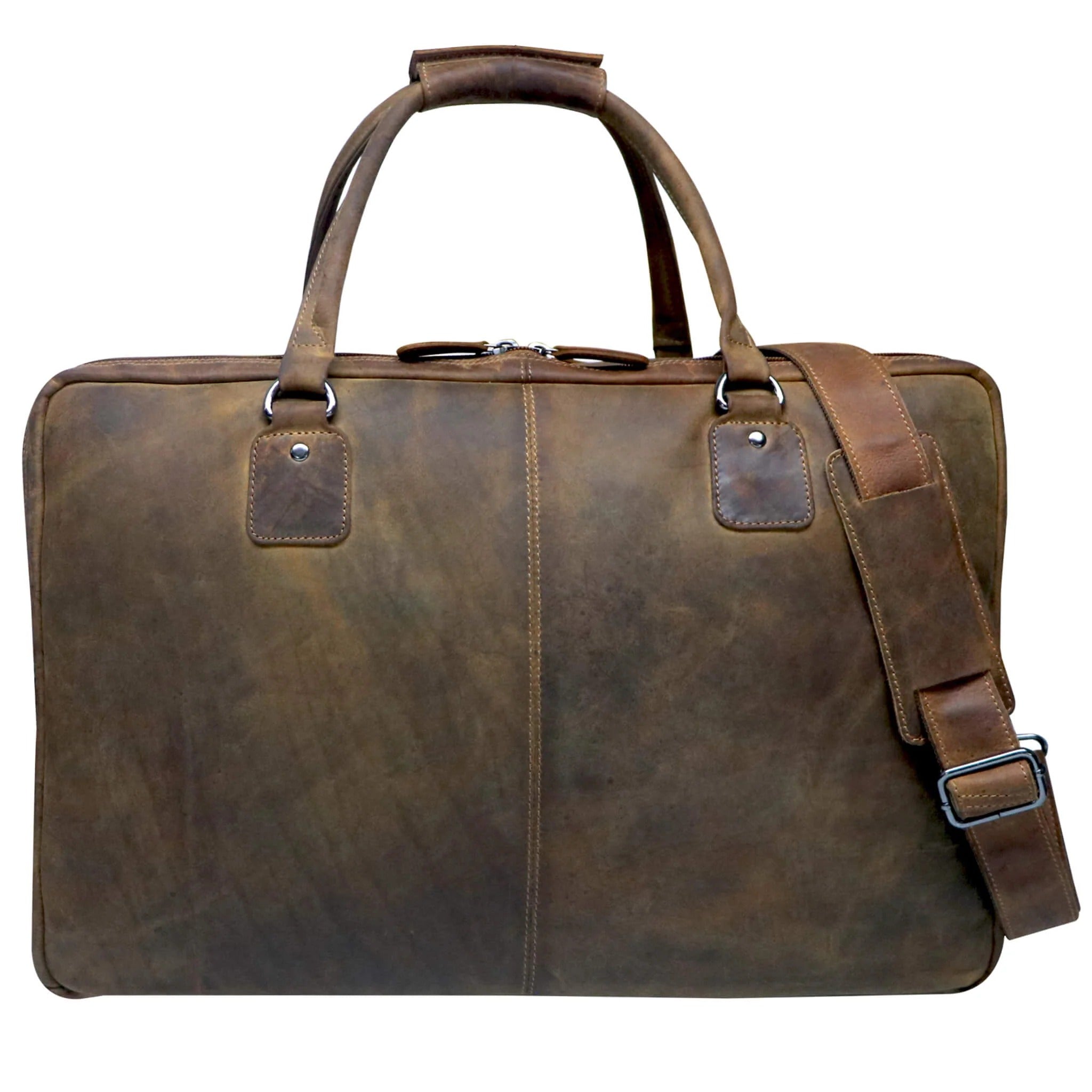 Vintage Leather Travel Duffel - GW9829