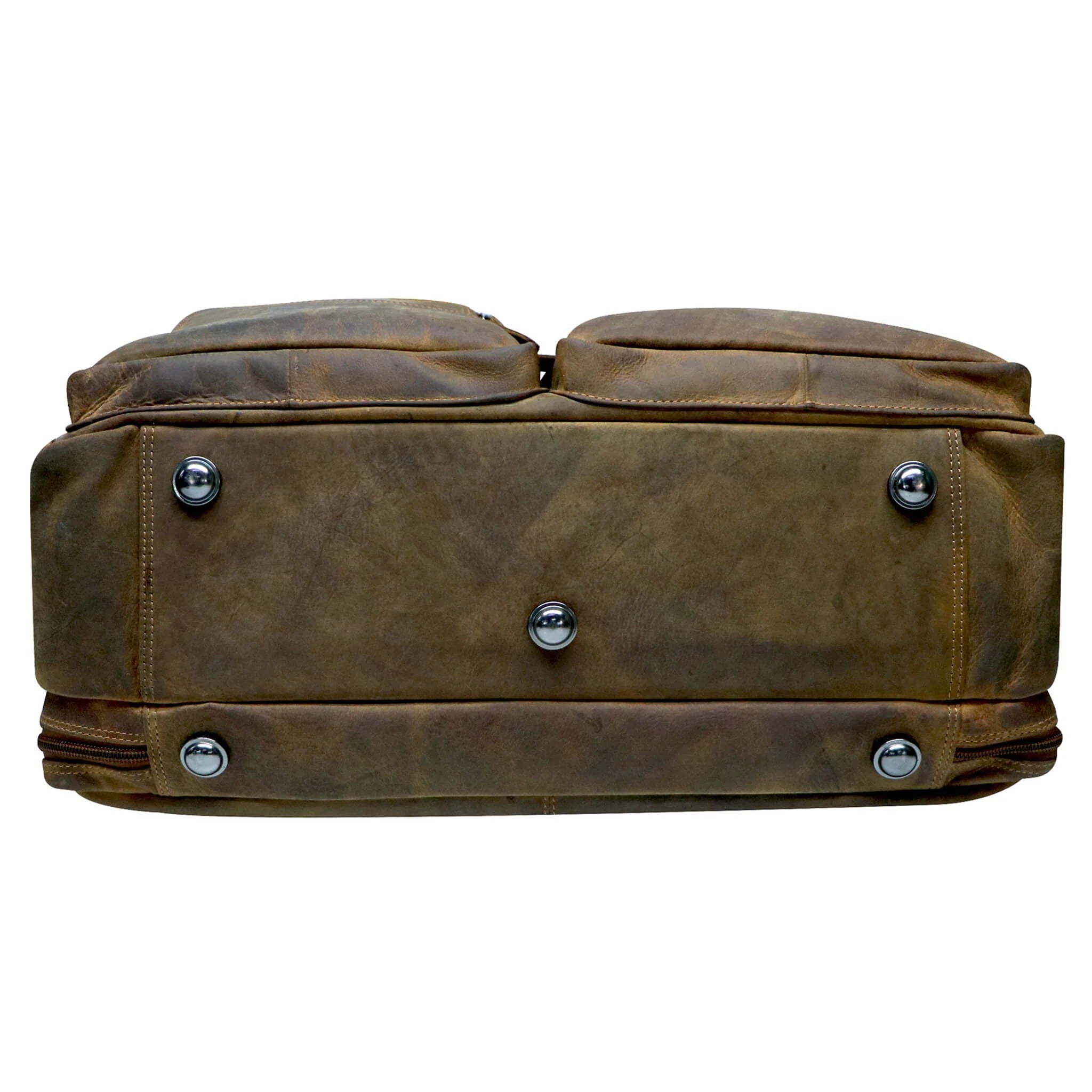 Vintage Leather Travel Duffel - GW9829