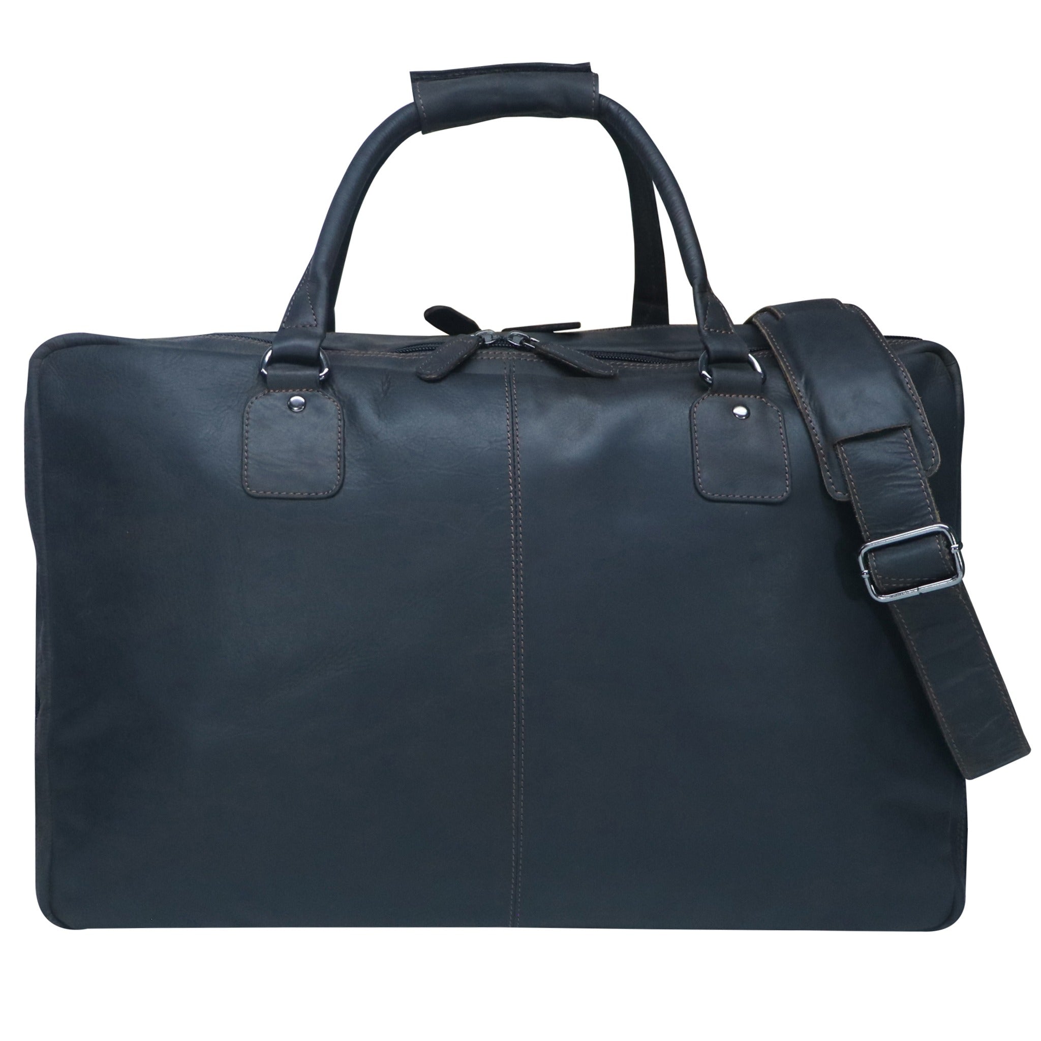 Vintage Leather Travel Duffel - GW9829