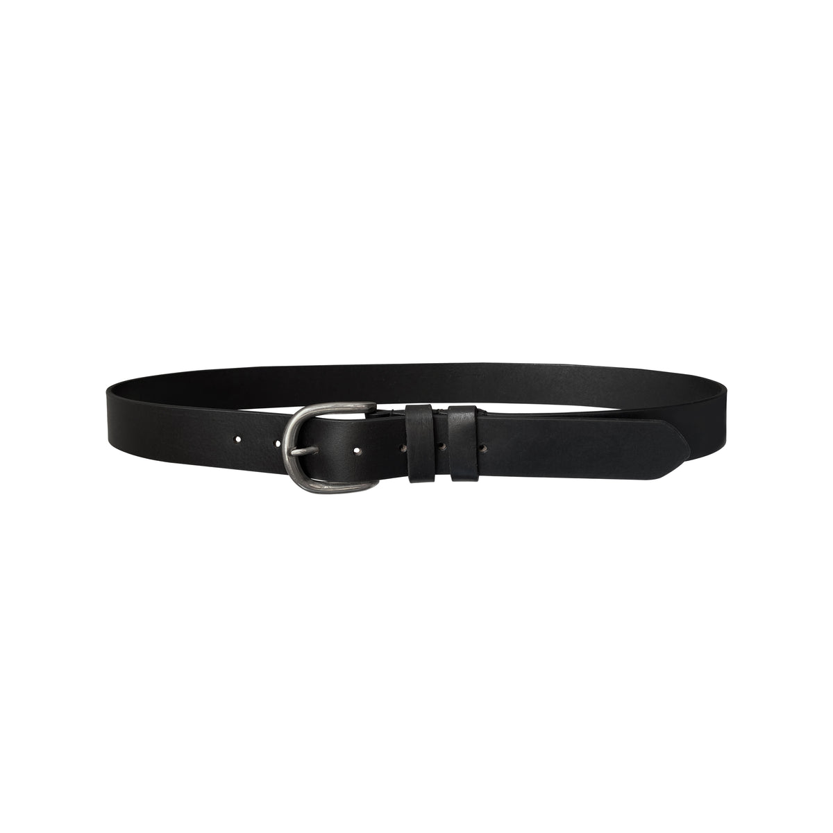 Classic Leather Belt Stitched Double Keeper 38mm - BOP1.75L(N)