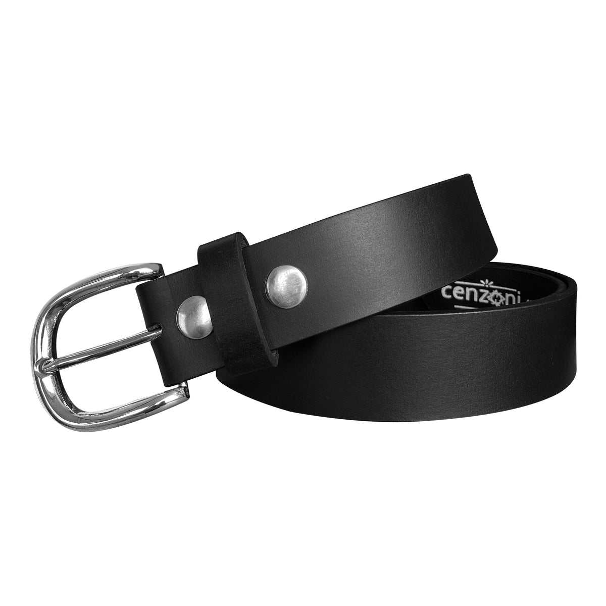 Men’s 38mm Leather Belt with Replaceable Buckle – BOP1.75R(N)