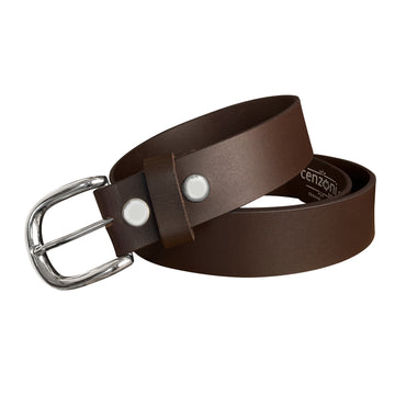 Men’s 38mm Leather Belt with Replaceable Buckle – BOP1.75R(N)