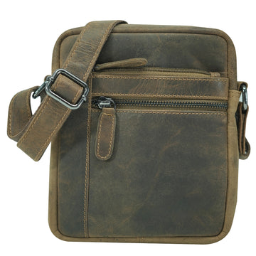 Multi-Zip Leather Crossbody Bag – GWBX102