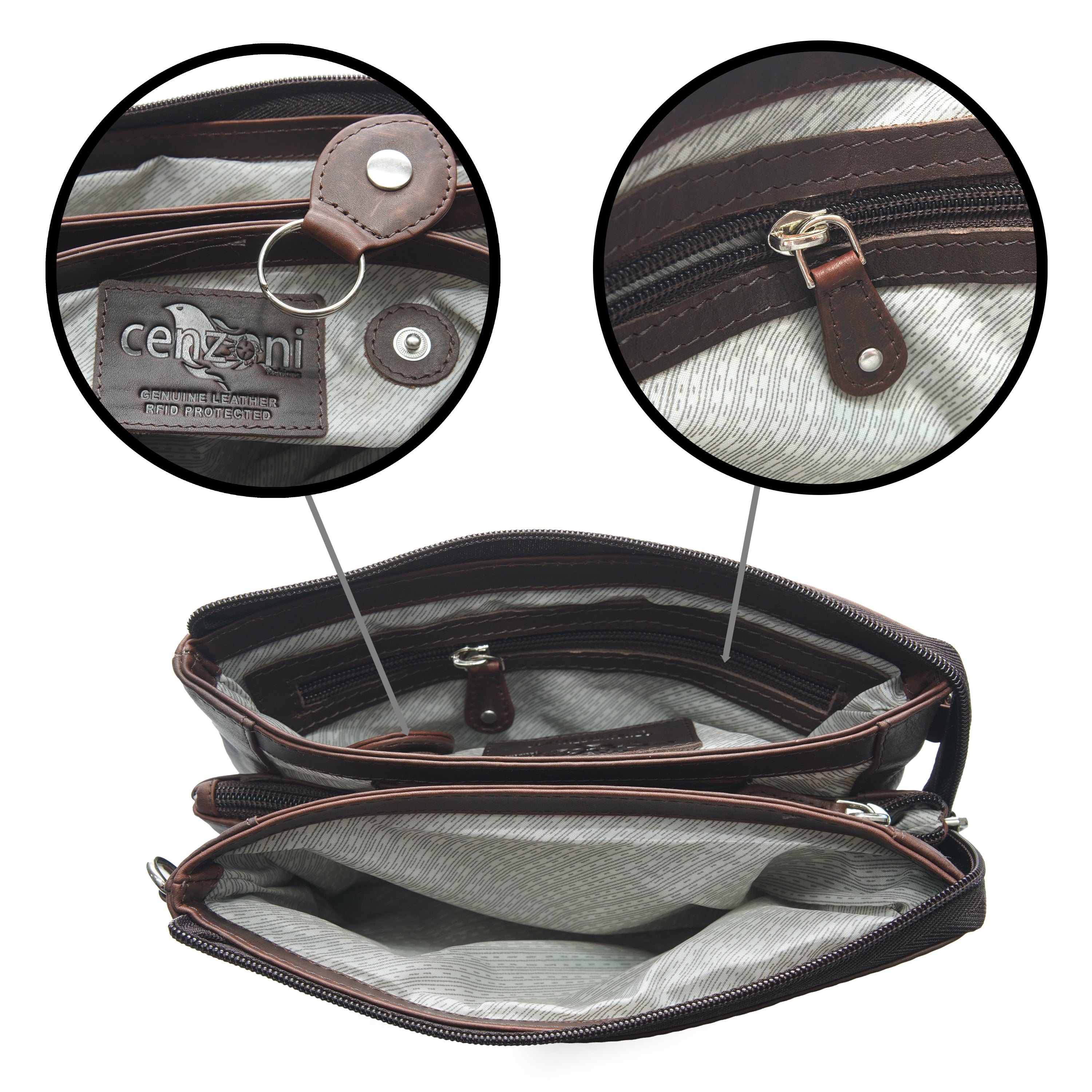 Cenzoni Fashions – Mandy Floral Small Crossbody – EOP821