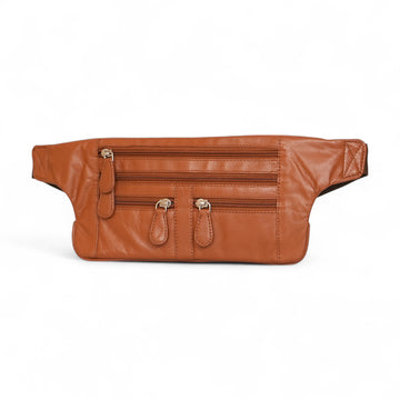 Seira Fashions – Leather Flat Waist Bag - GBB03A