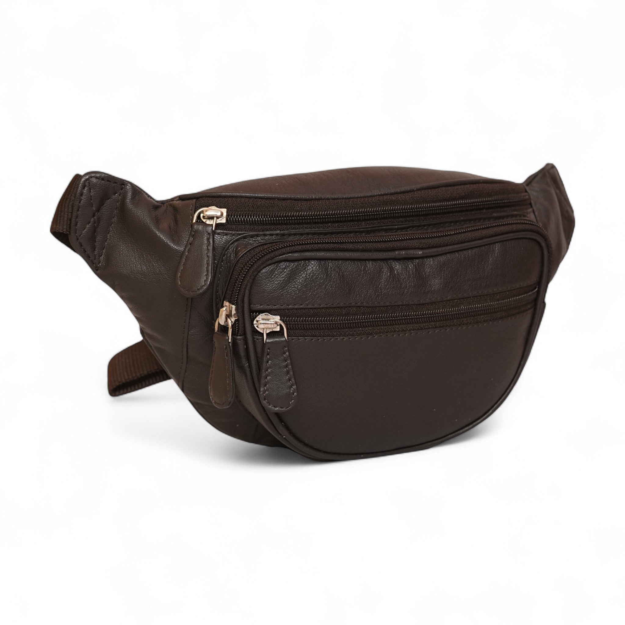Seira Fashions – Leather Waist Bag - GBB054