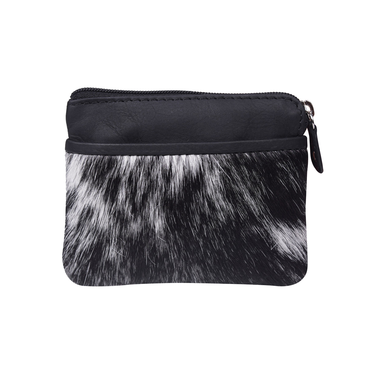 Cenzoni Fashions – Cowhide Zip Coin Purse with Key Rings – HCCP382