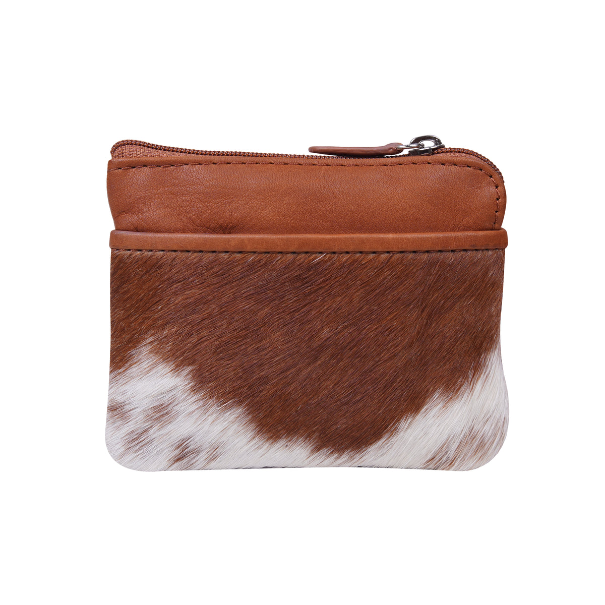 Cenzoni Fashions – Cowhide Zip Coin Purse with Key Rings – HCCP382