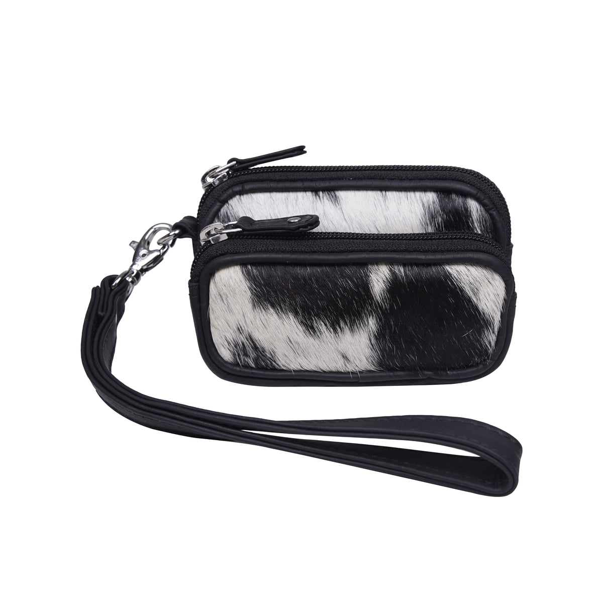 Cenzoni Fashions - Cowhide Zip Wristlet Pouch HCPR01