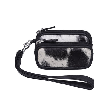 Cenzoni Fashions - Cowhide Zip Wristlet Pouch HCPR01