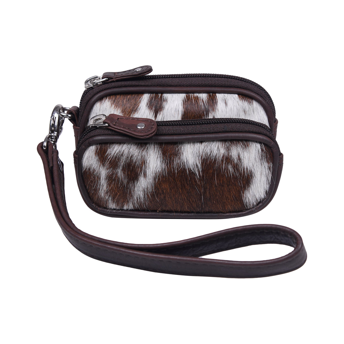 Cenzoni Fashions - Cowhide Zip Wristlet Pouch HCPR01